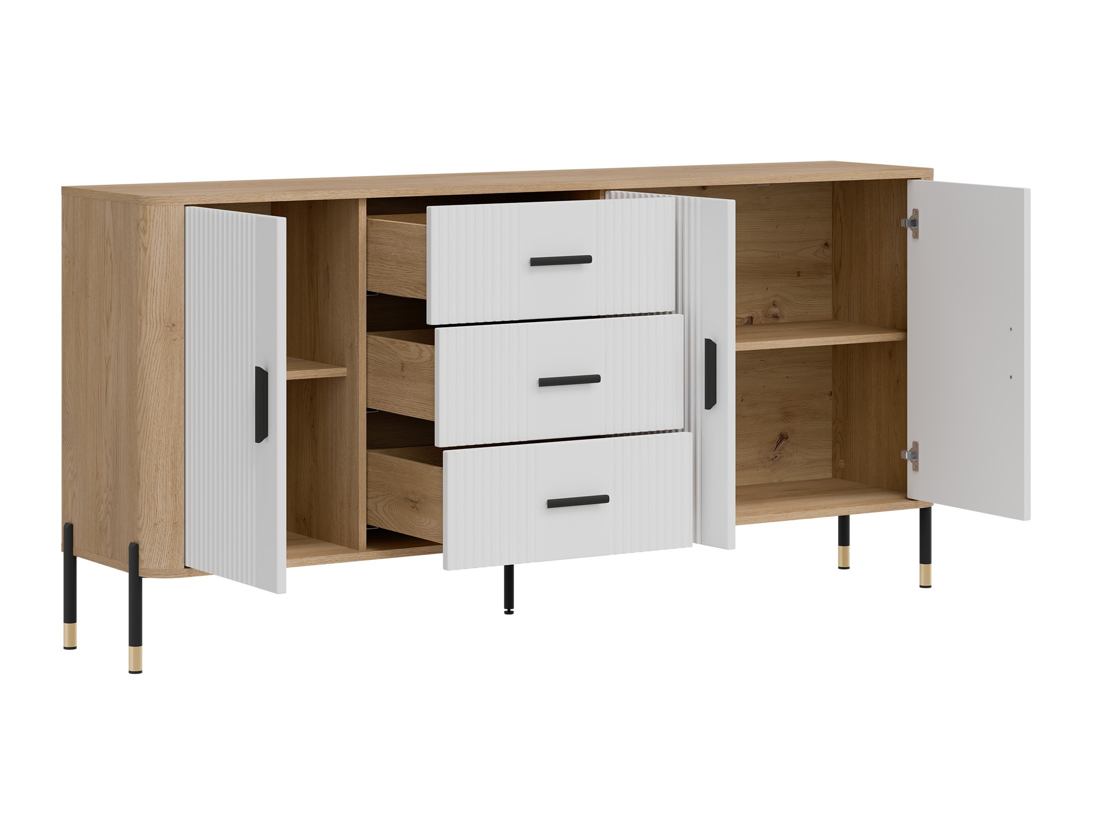 Ladekast Flosora 115 (Wit)