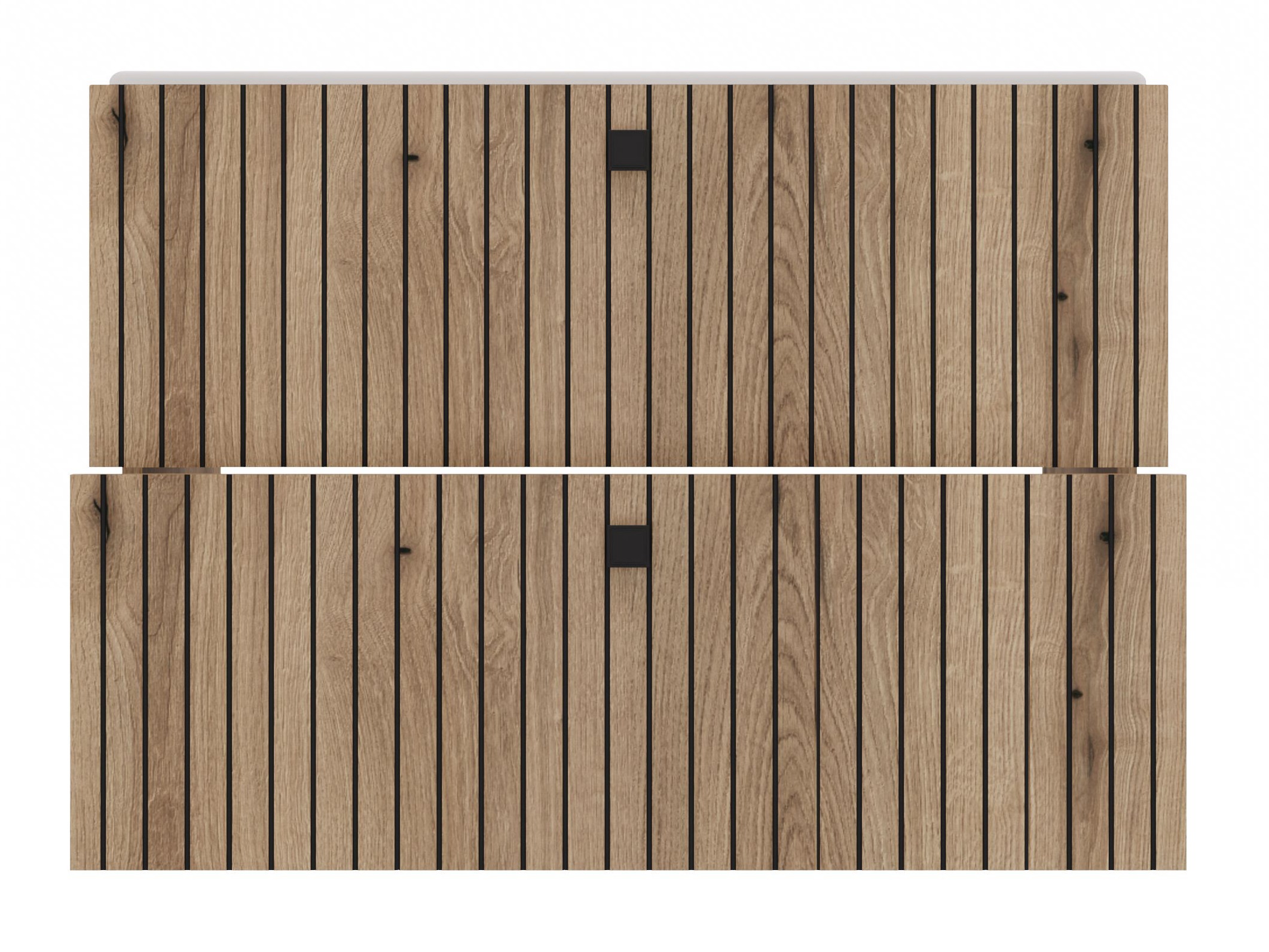 Hangend badkamermeubel voor wastafel Mandeville 315 (Eiken)
