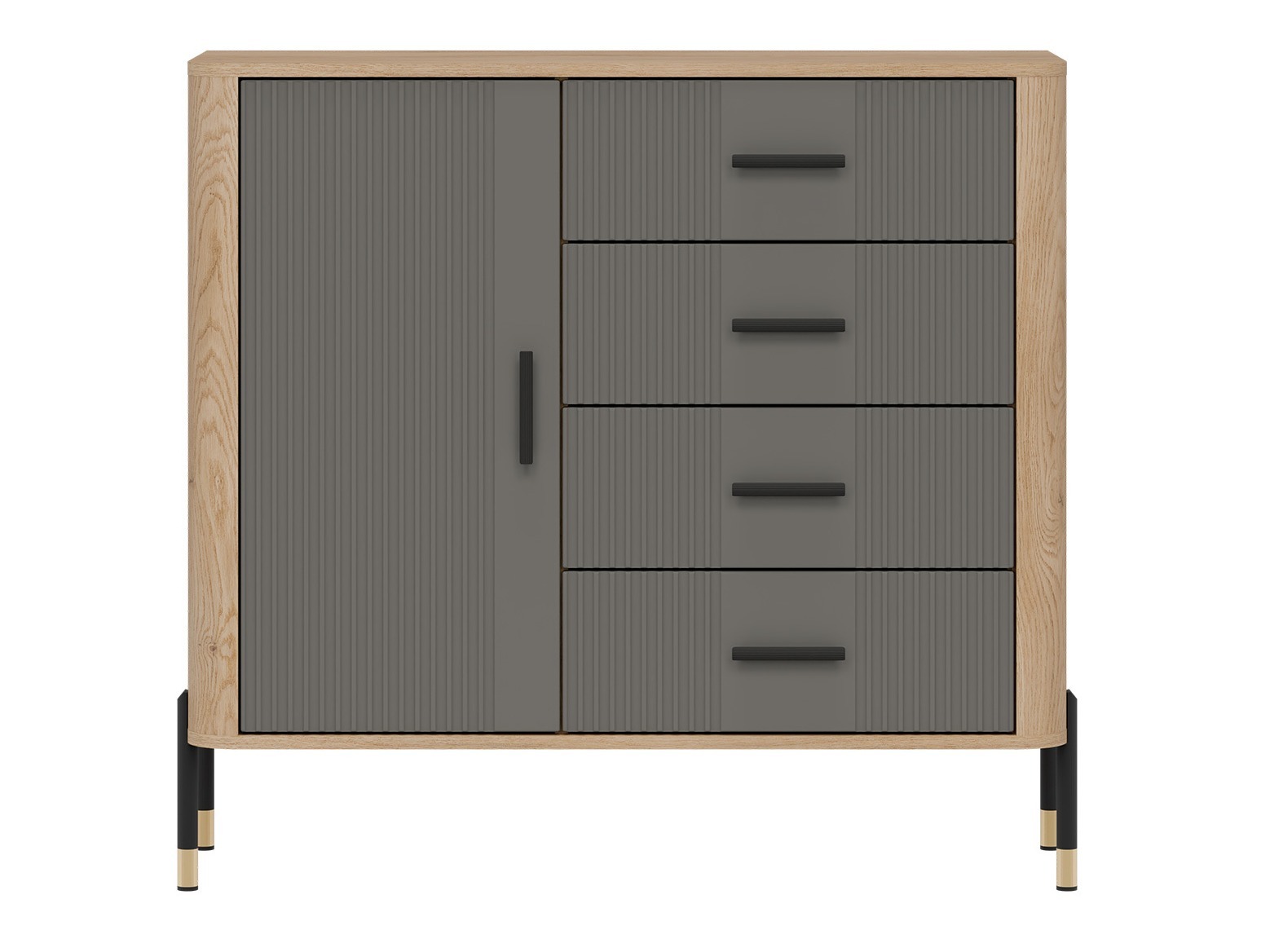 Ladekast Flosora 117 (Grijs)