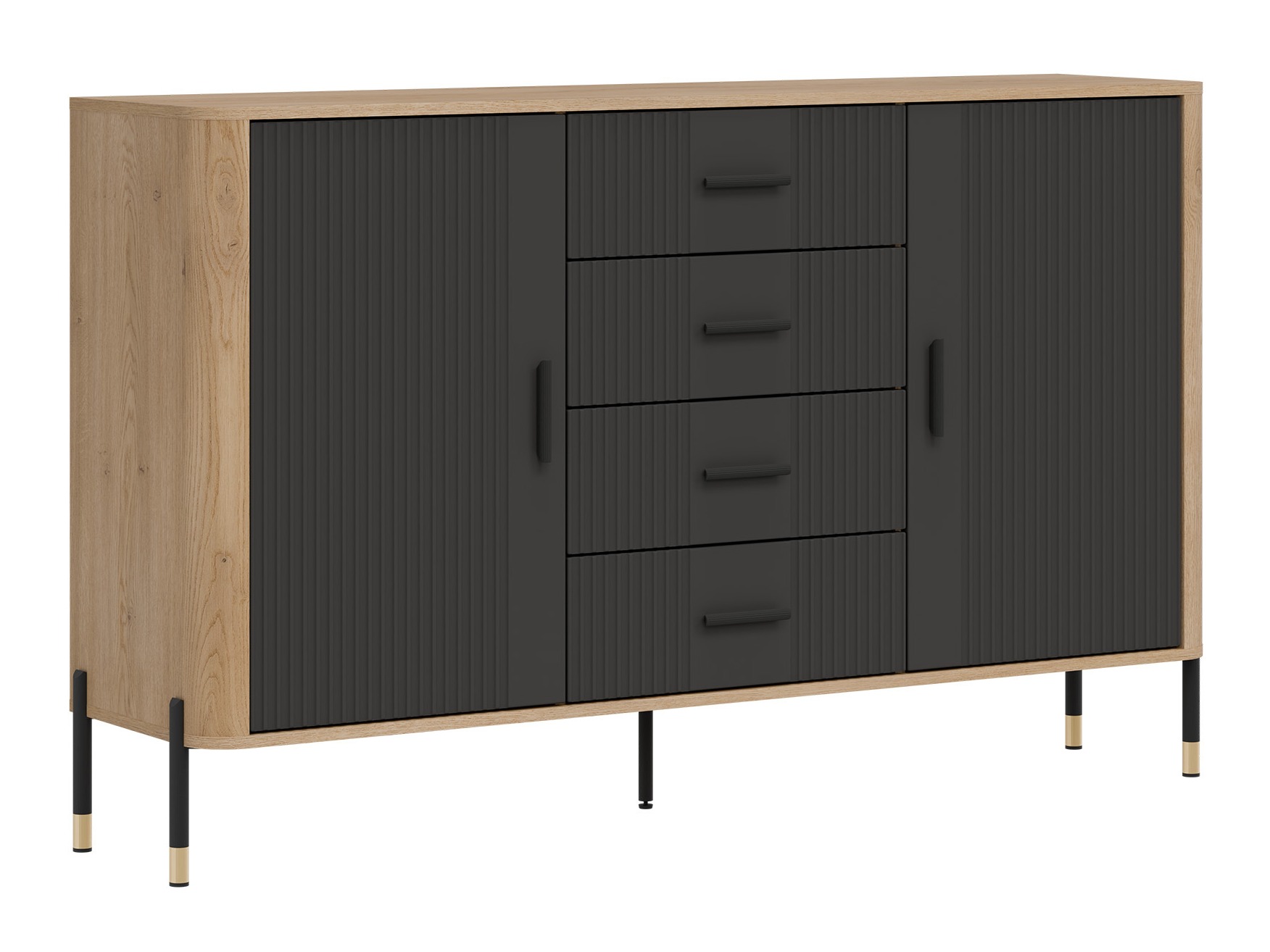 Ladekast Flosora 119 (Antraciet)