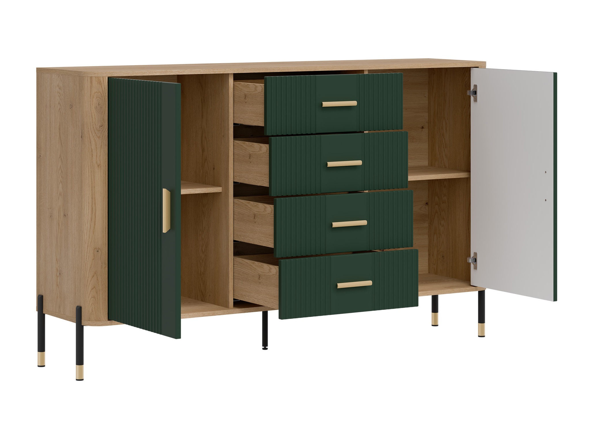 Ladekast Flosora 119 (Groen)