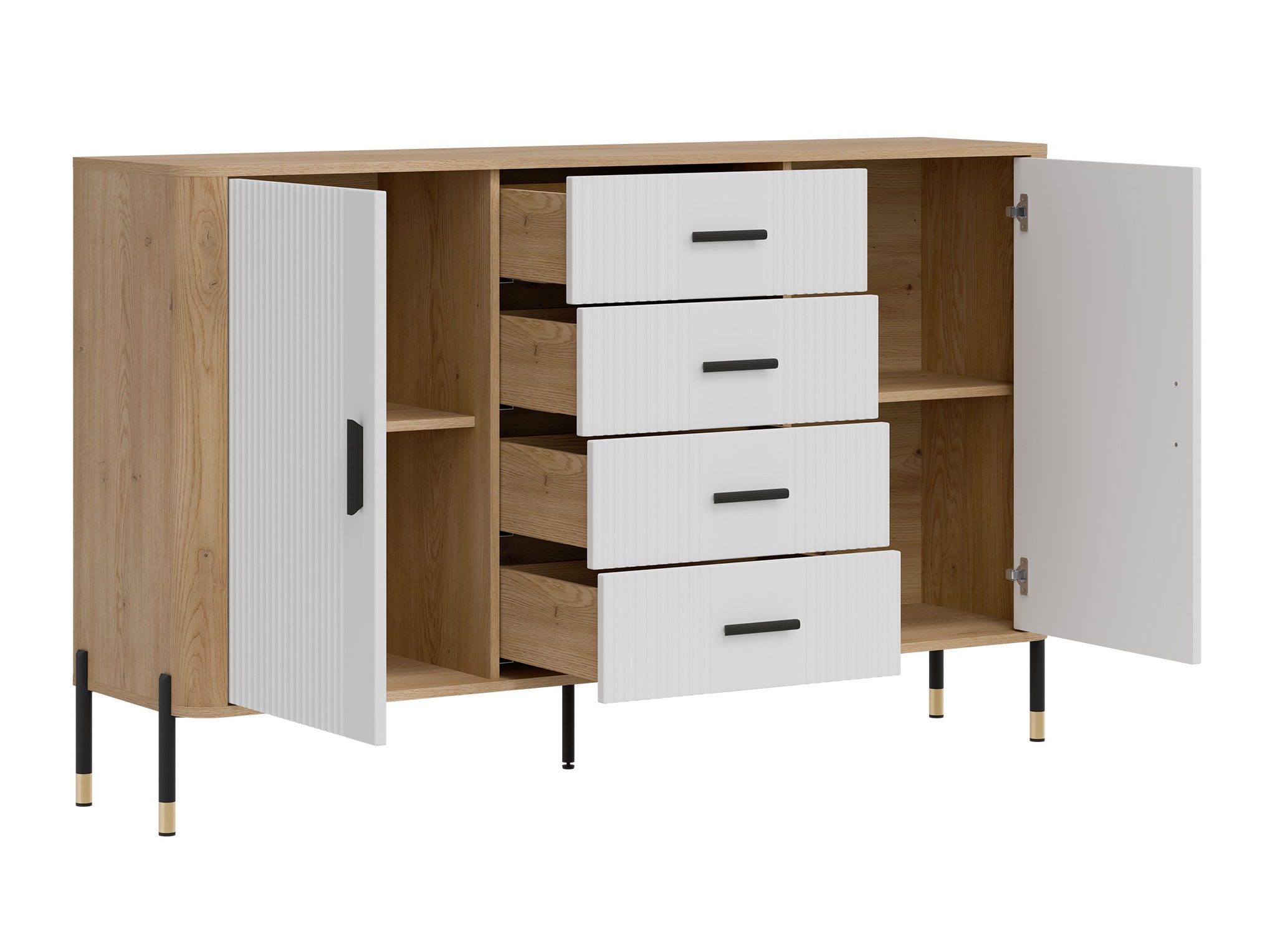 Ladekast Flosora 119 (Wit)