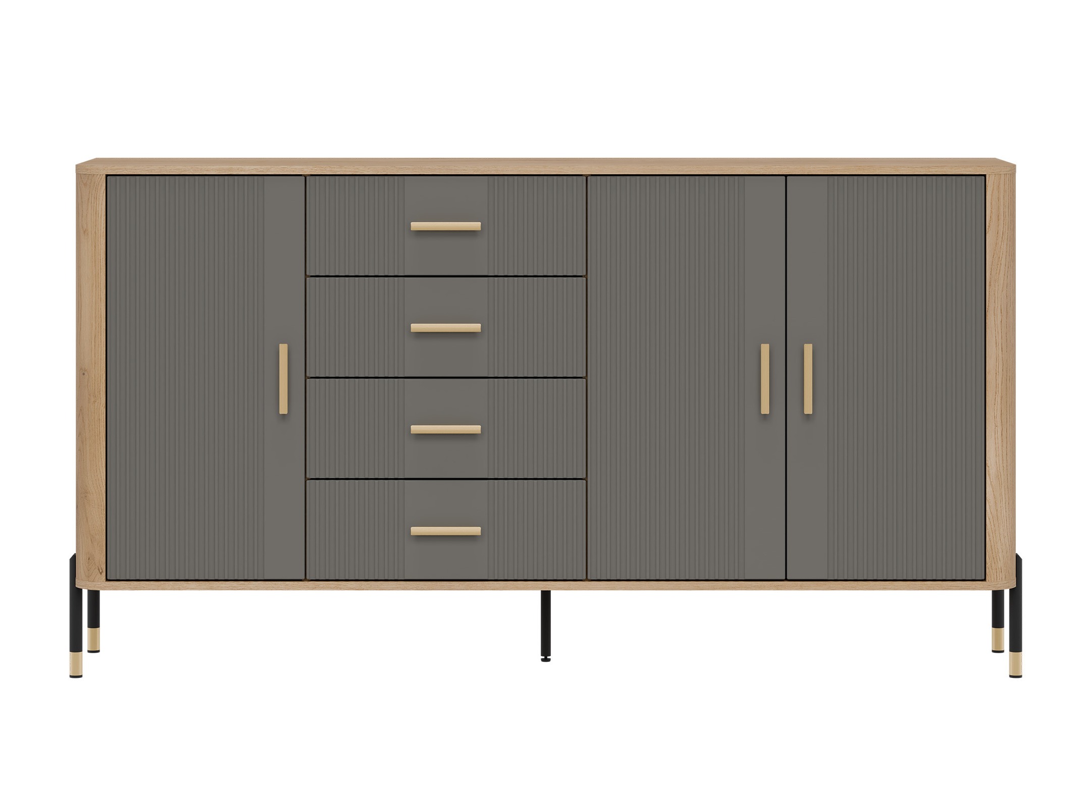 Ladekast Flosora 121 (Grijs)