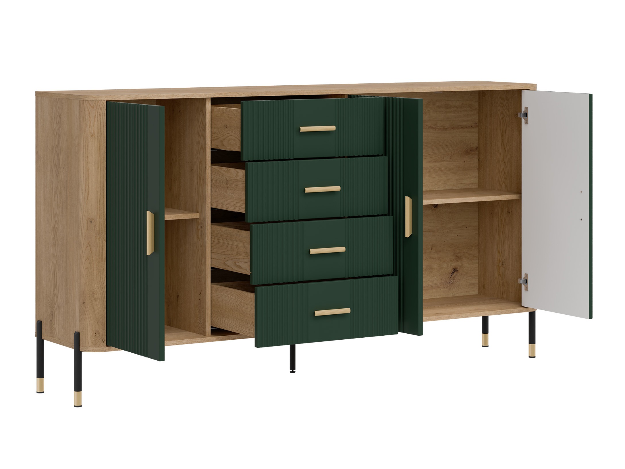 Ladekast Flosora 121 (Groen)