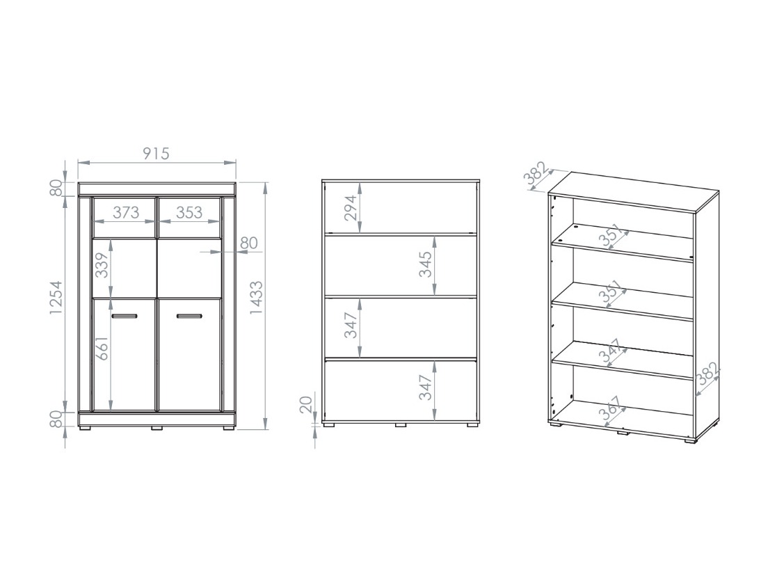 Boekenkast Enolevi 101