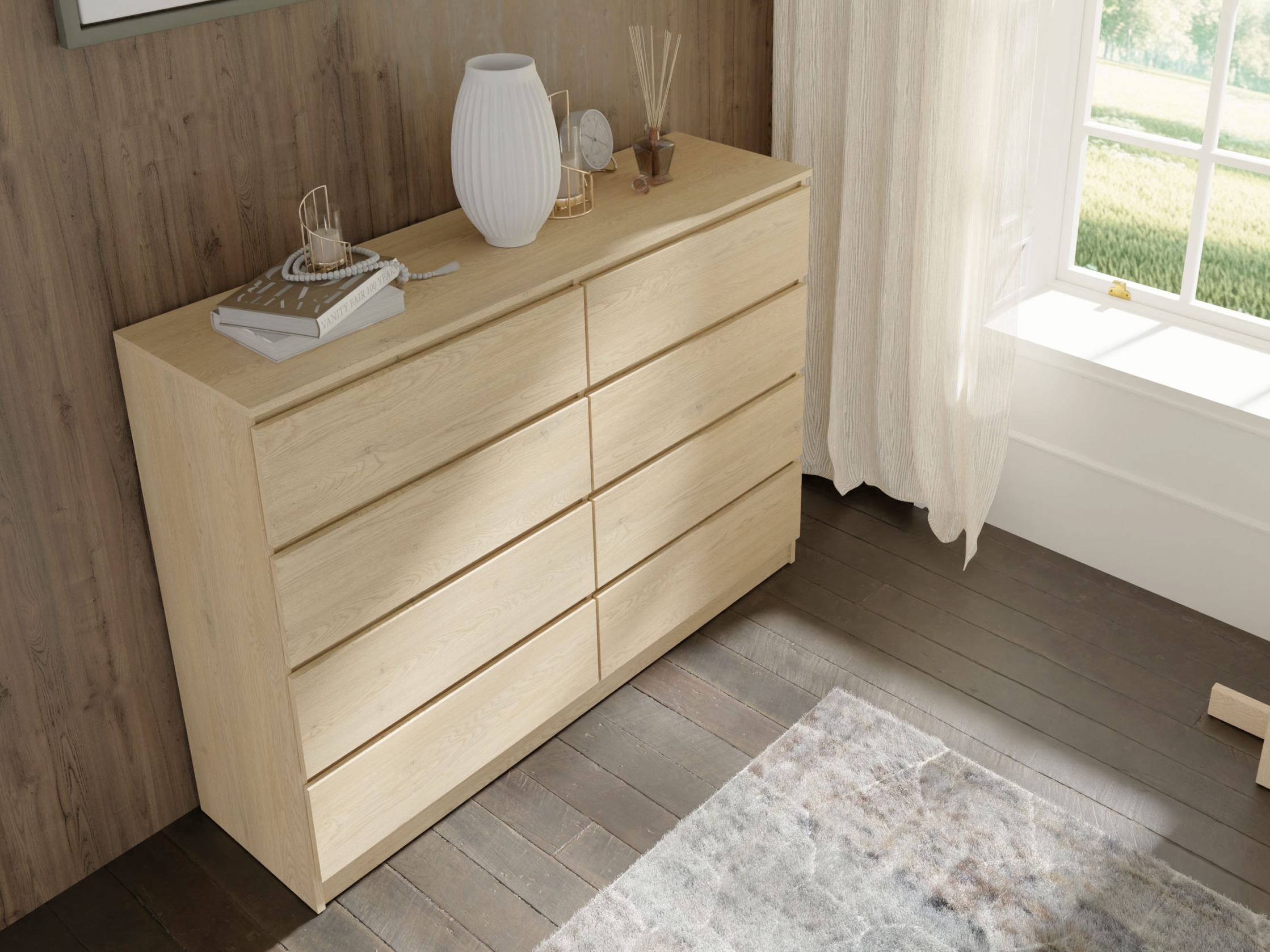 Ladekast Buffalo 197 (Eiken)