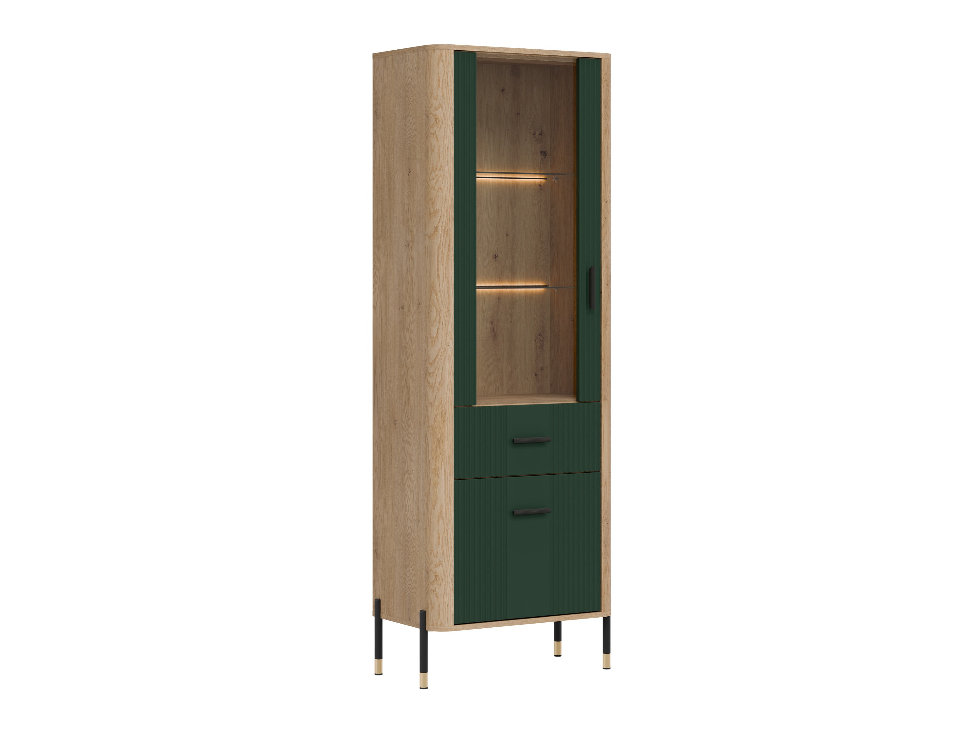 Boekenkast Flosora 127 (Groen)