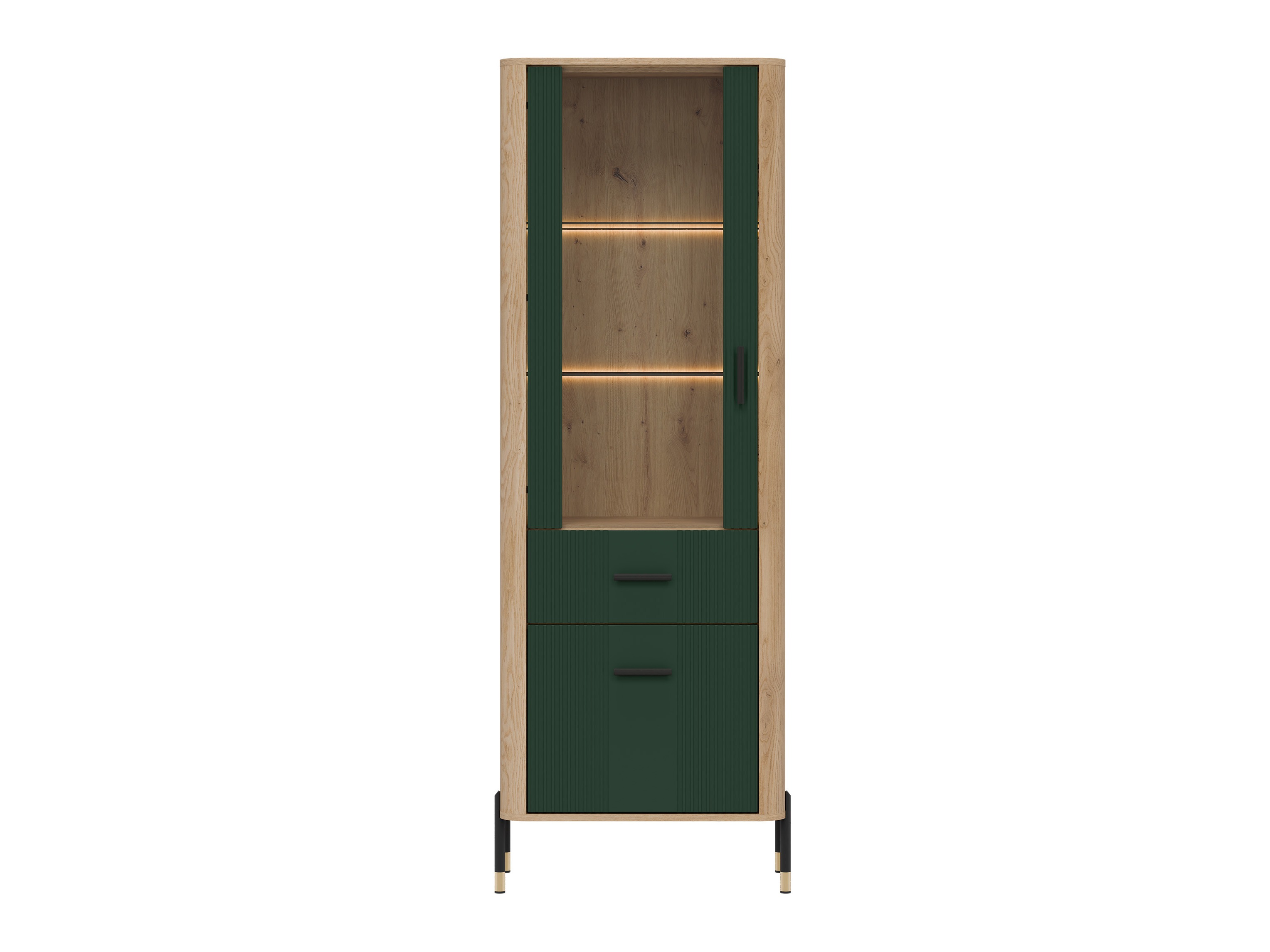 Boekenkast Flosora 127 (Groen)