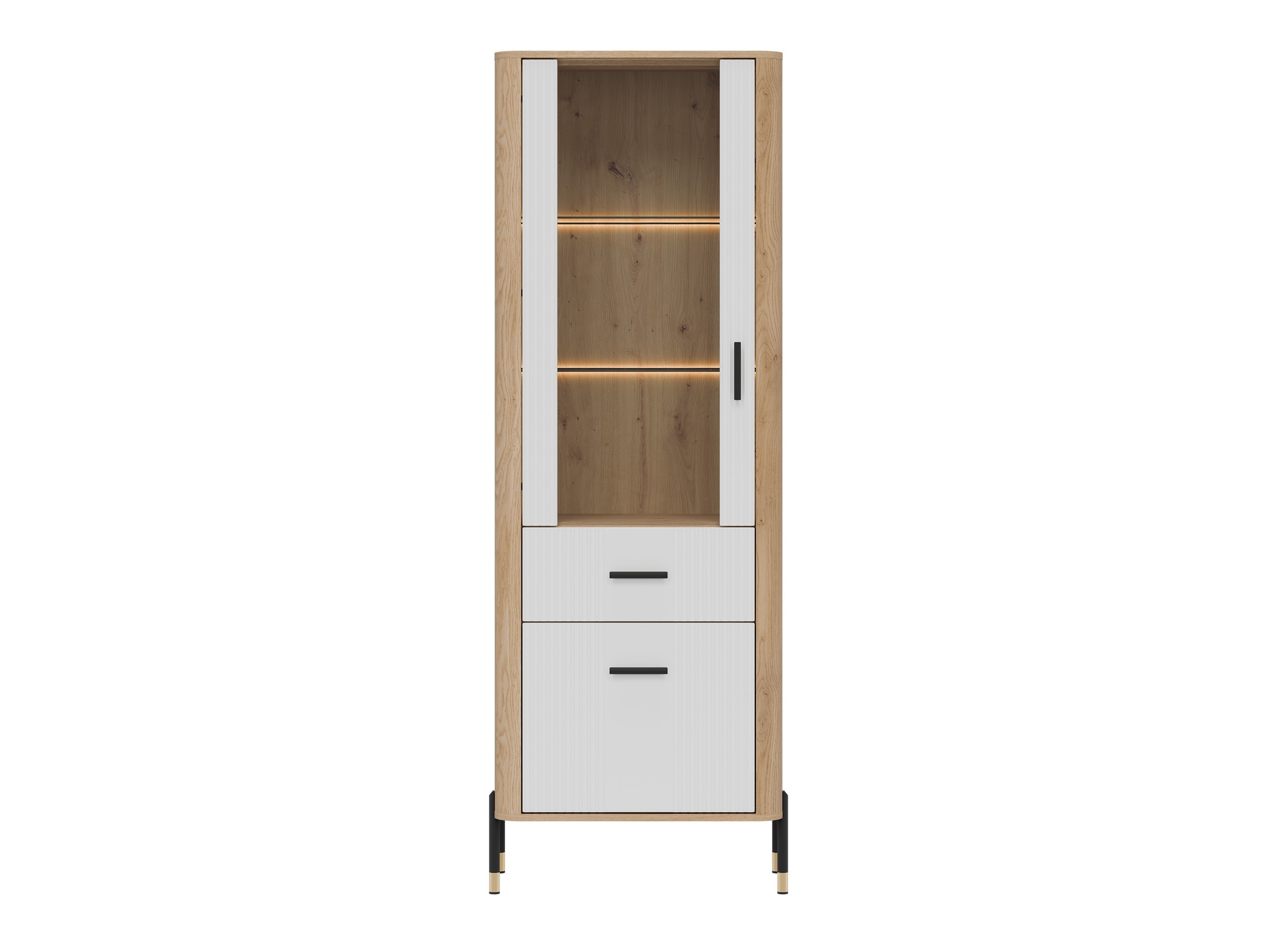 Boekenkast Flosora 127 (Wit)