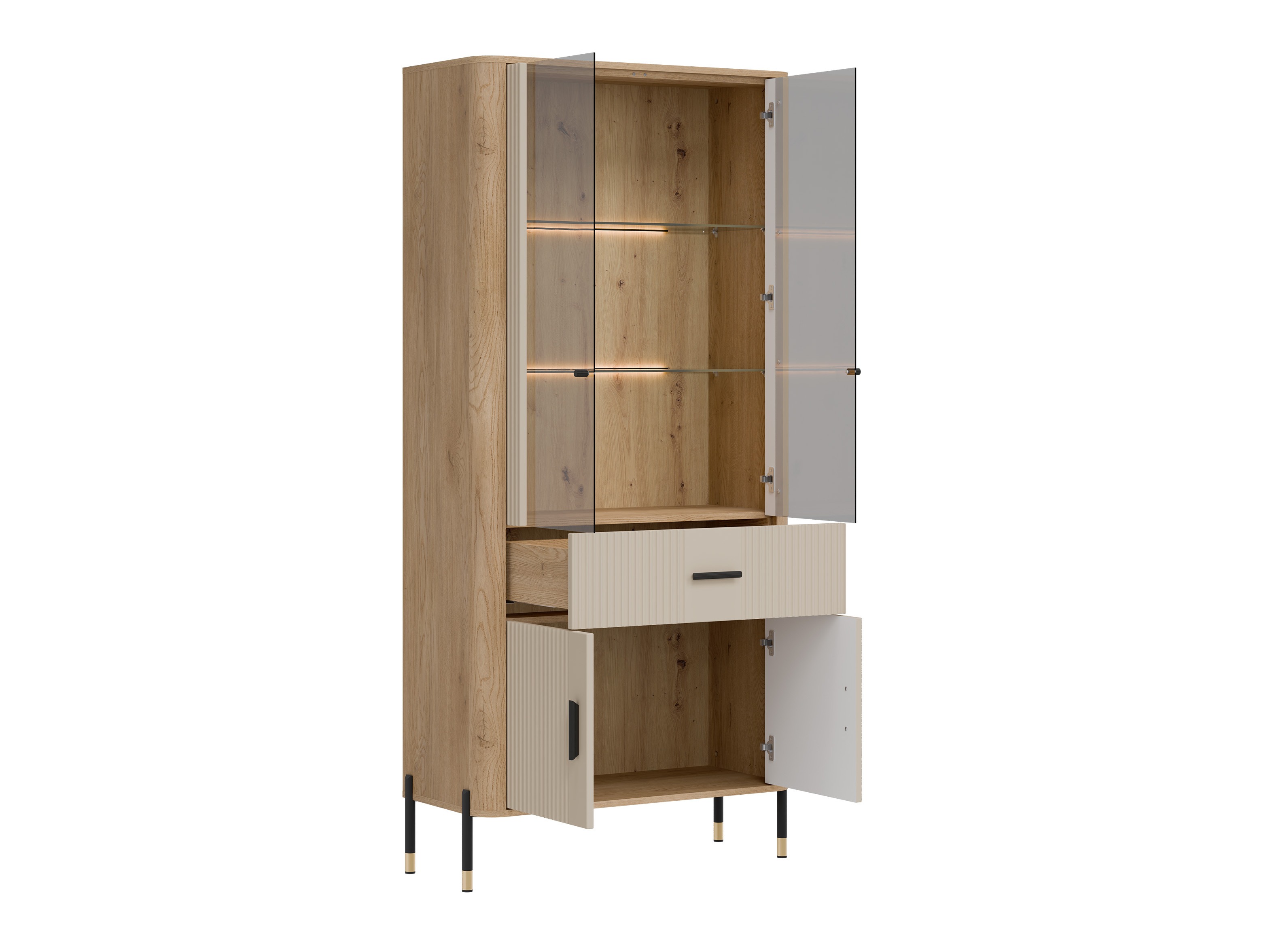 Boekenkast Flosora 129 (Kasjmier)