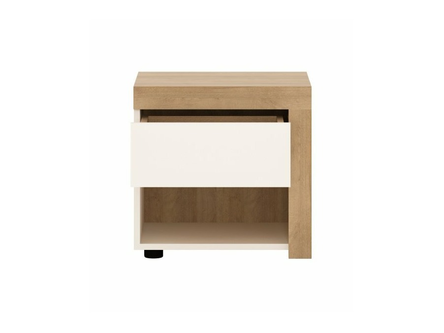 Slaapkamerset Feldeli 122 (Riviera eiken + Glanzend wit)