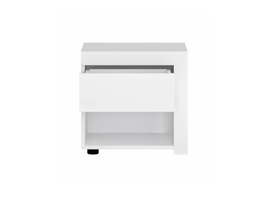 Slaapkamerset Feldeli 122 (Wit + Glanzend wit)