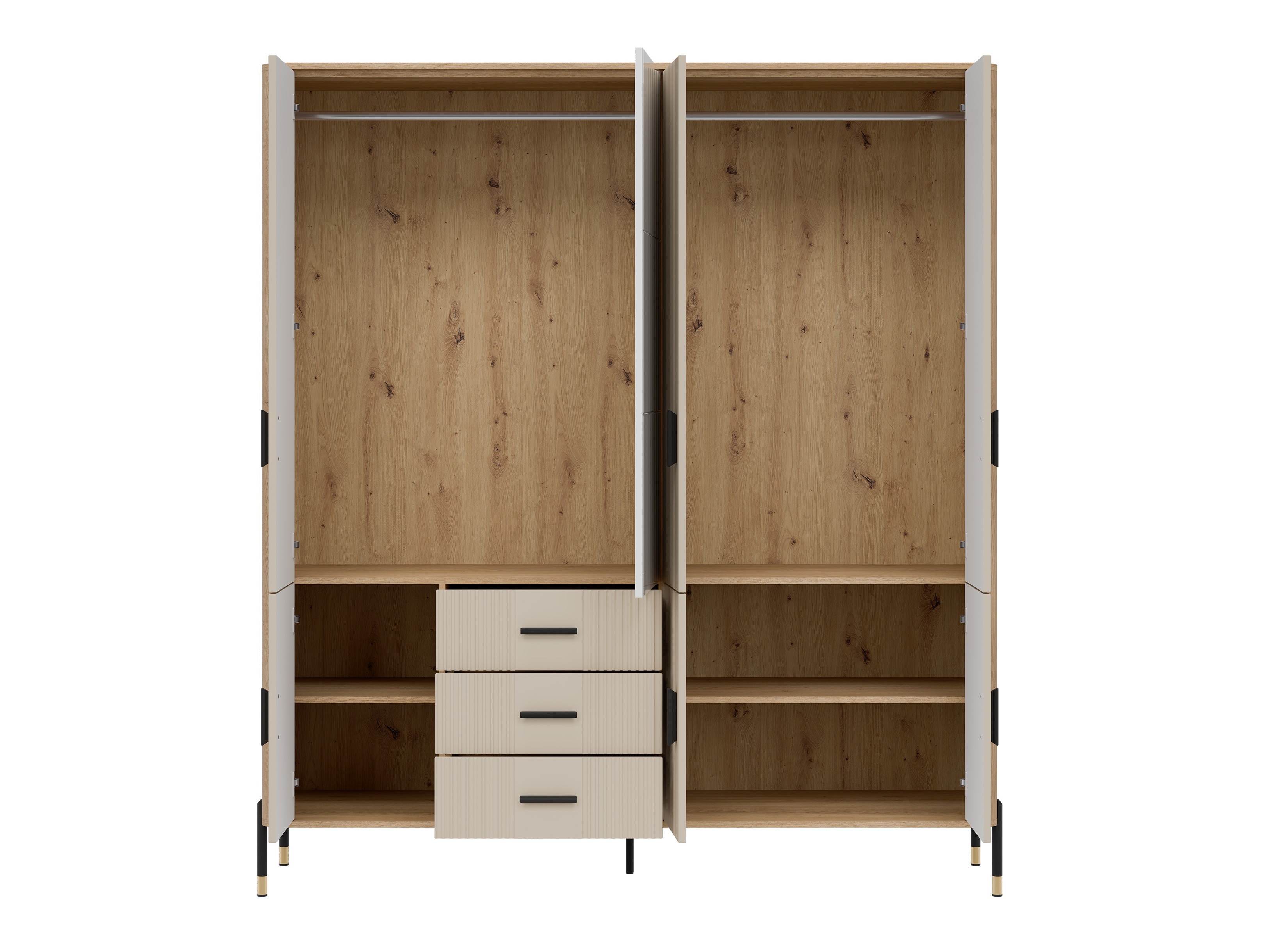 Kledingkast Flosora 135 (Kasjmier)