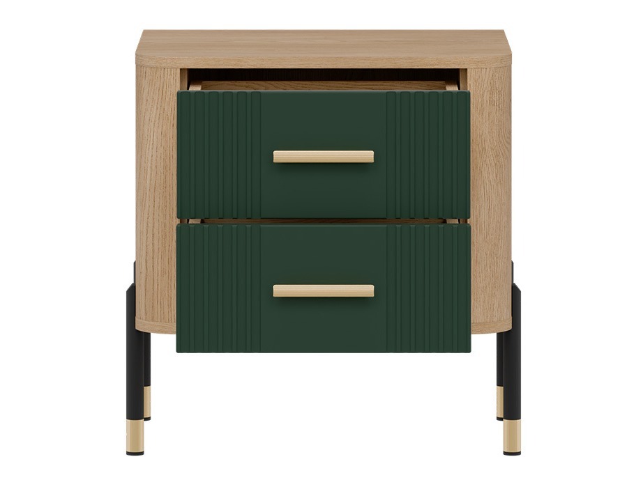 Nachtkastje Flosora 140 (Groen)