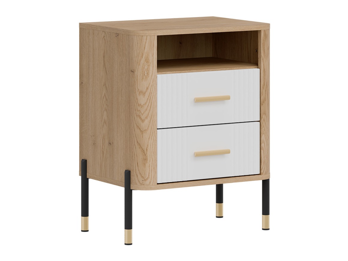 Nachtkastje Flosora 142 (Wit)