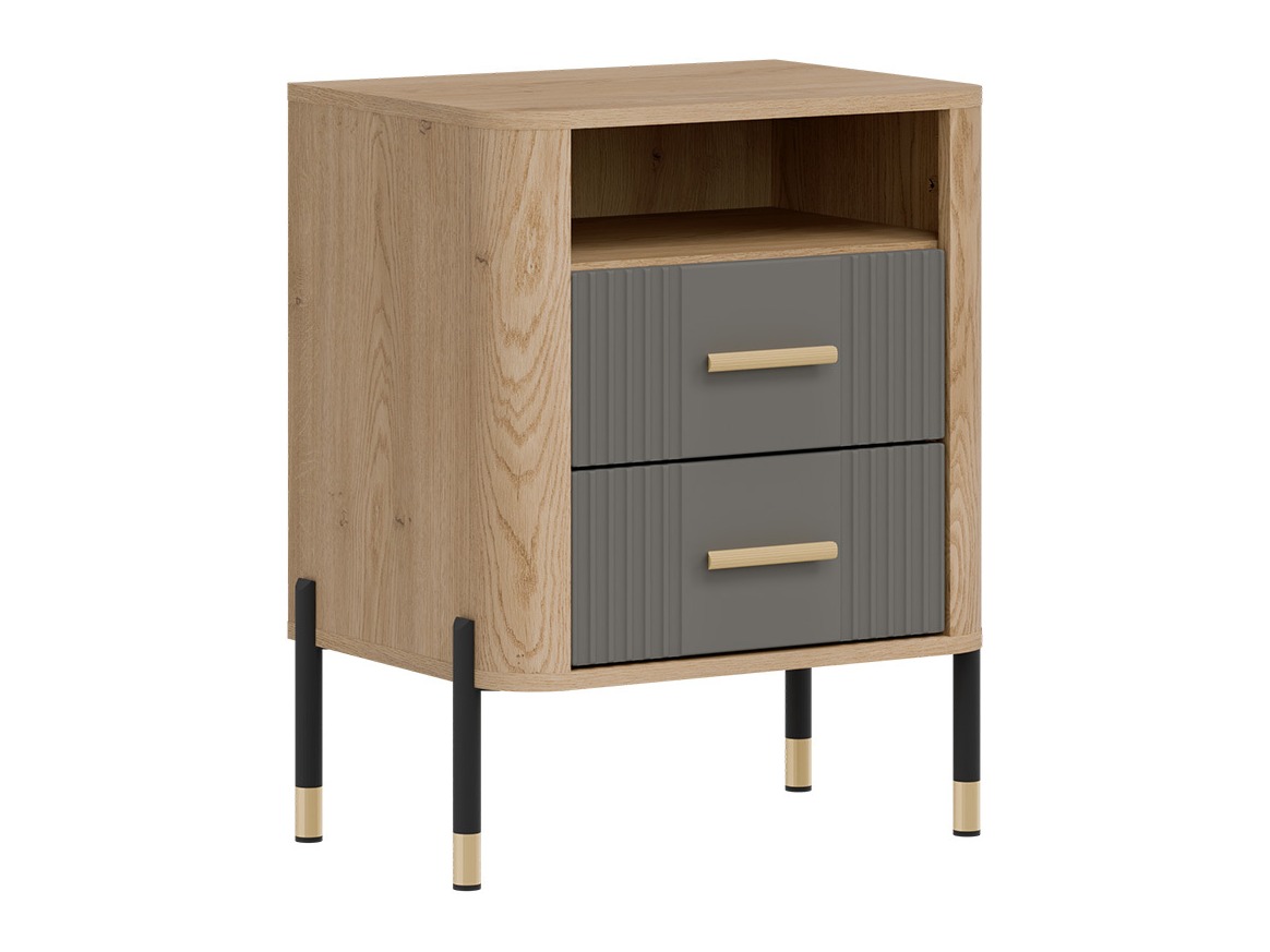 Nachtkastje Flosora 142 (Grijs)