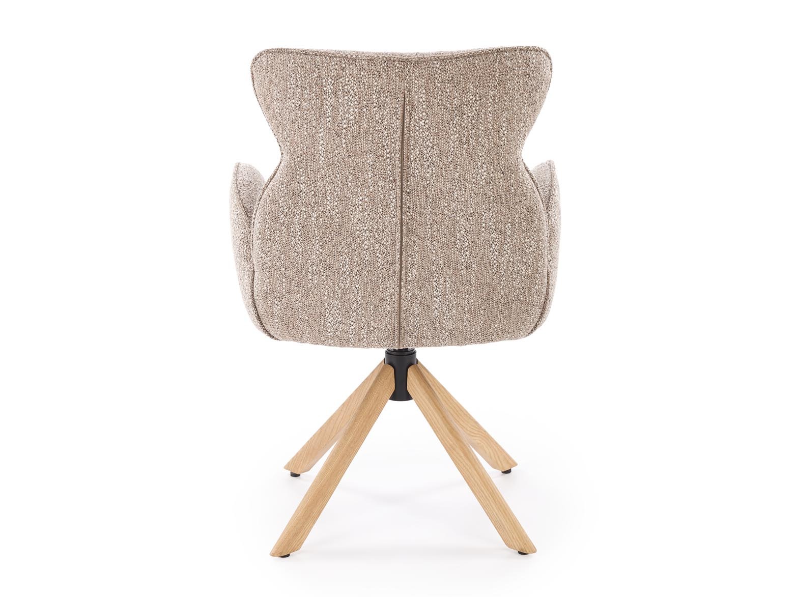 Stoel Houston 2041 (Beige + Licht hout)