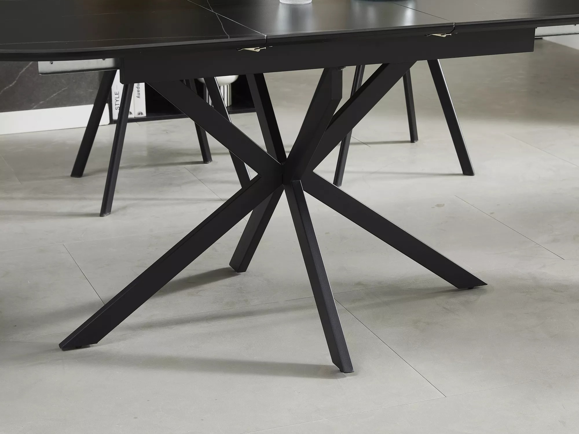 Tafel Detroit 862 (Zwart marmer)