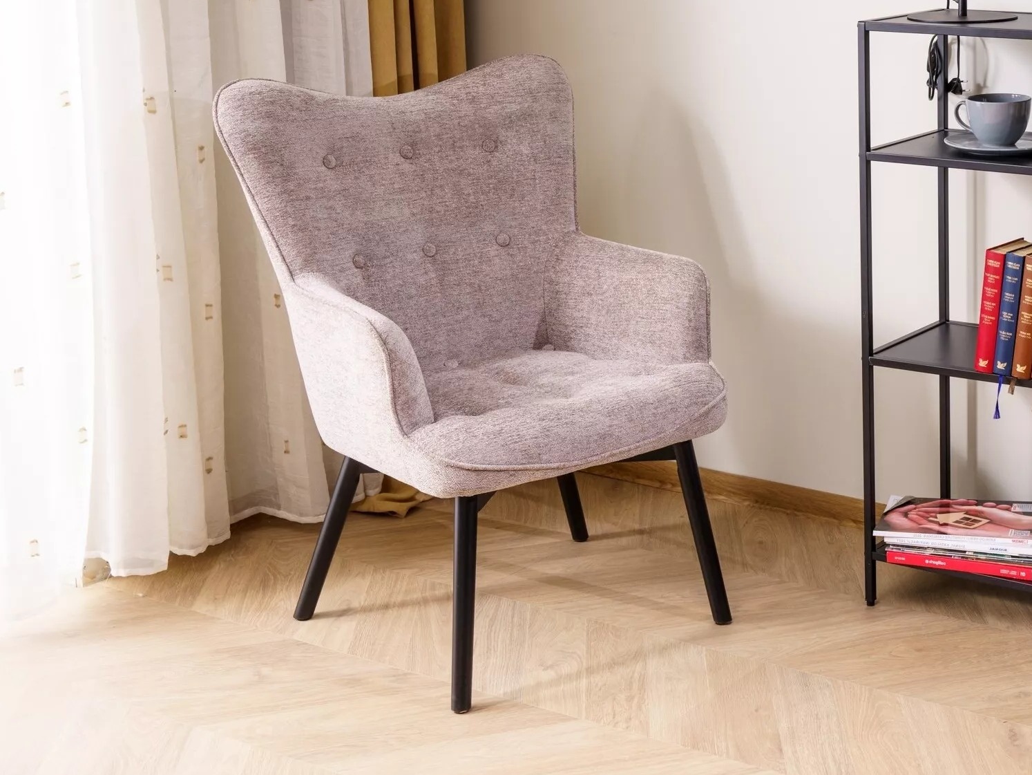 Fauteuil Detroit 864 (Lichtbruin)
