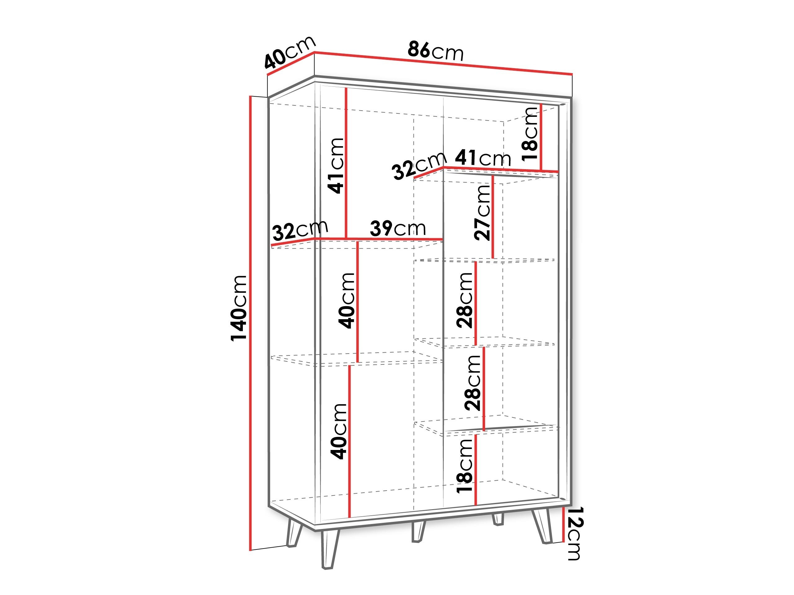 Boekenkast Comfivo Romtori 109