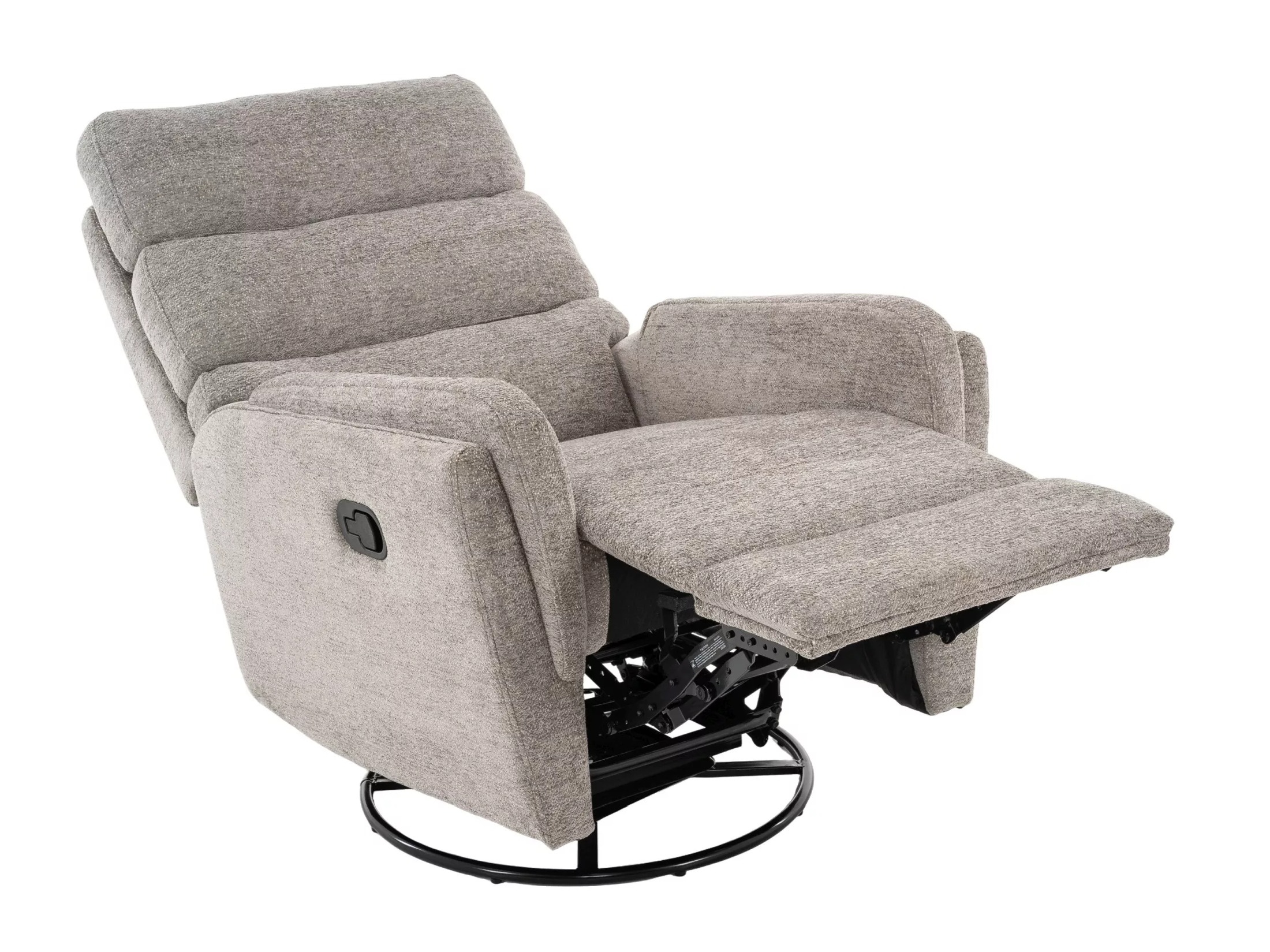 Relaxfauteuil Detroit 877 (Grijs)