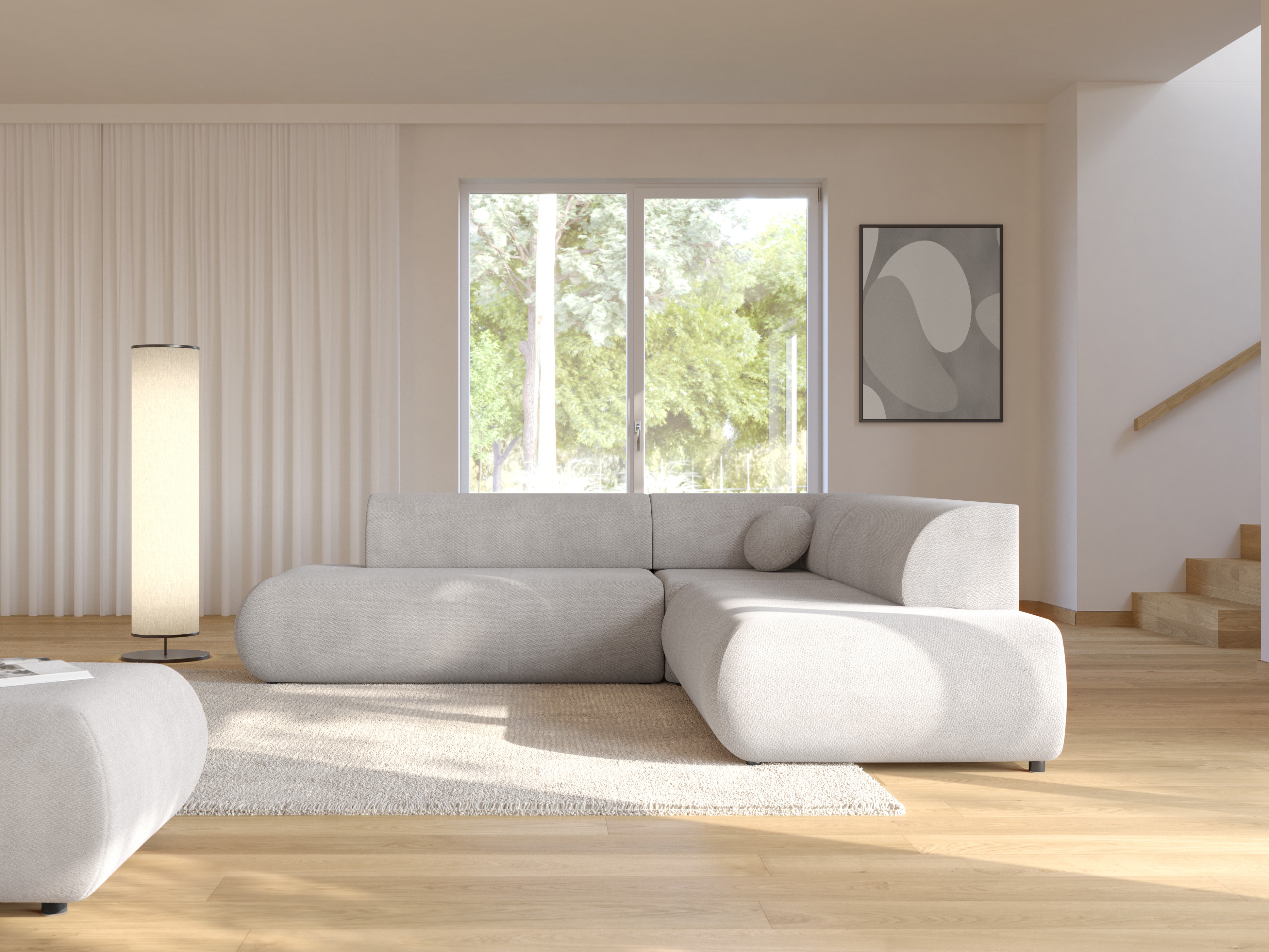 Hoekbank Kingston 186 (Vinci 07)