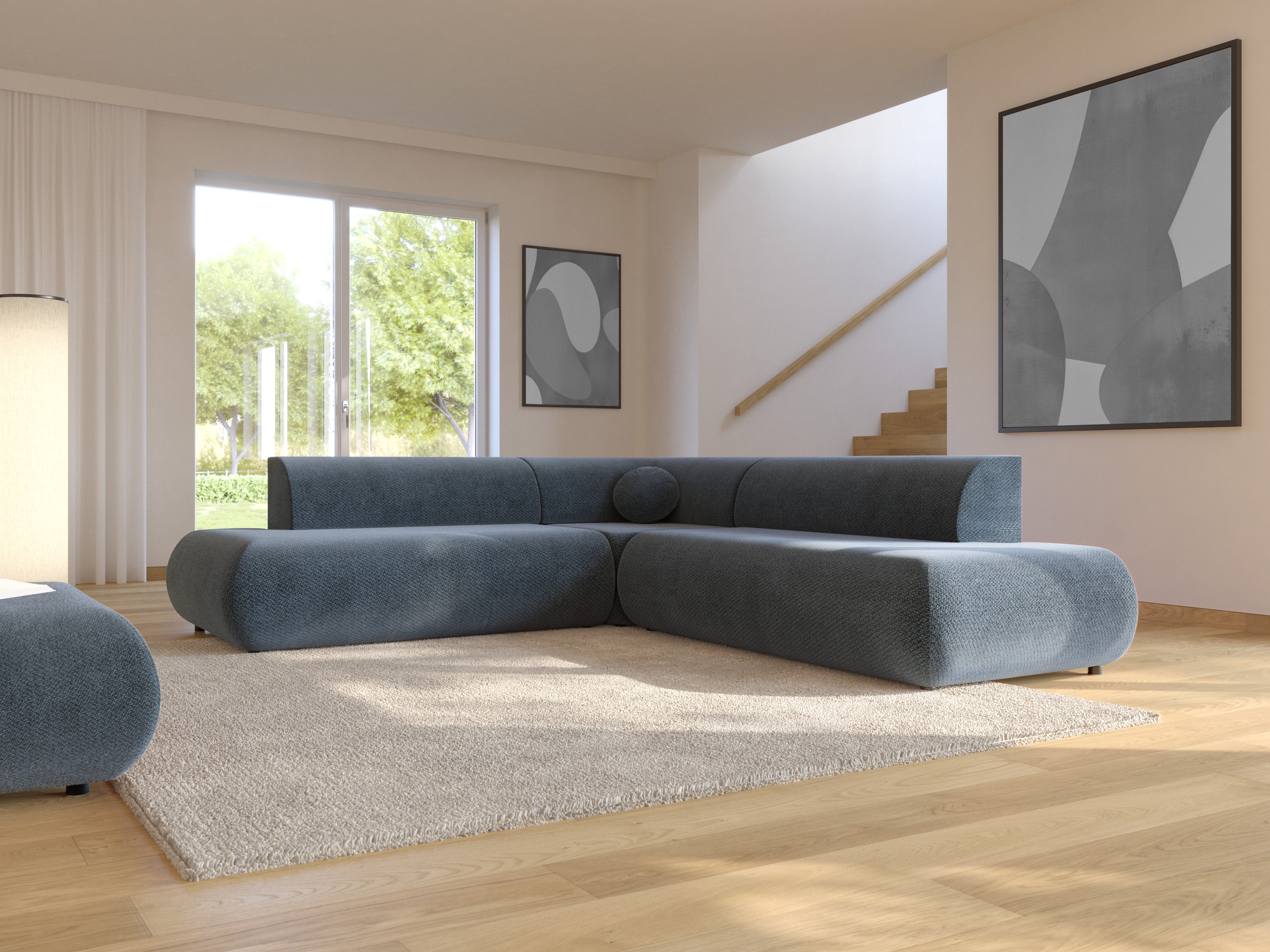 Hoekbank Kingston 186 (Vinci 88)