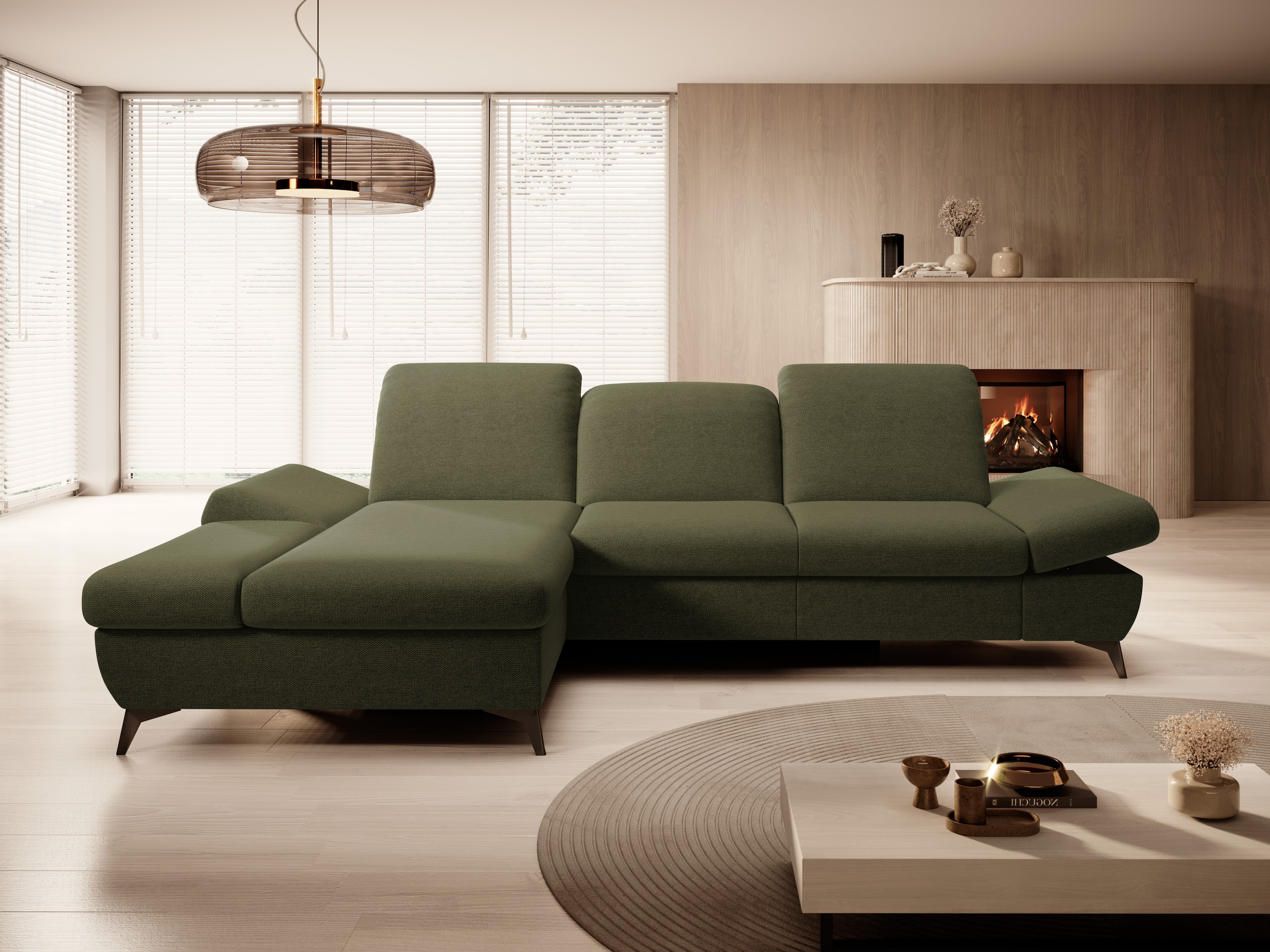 Hoekbank Kingston 190 (Loft 10)