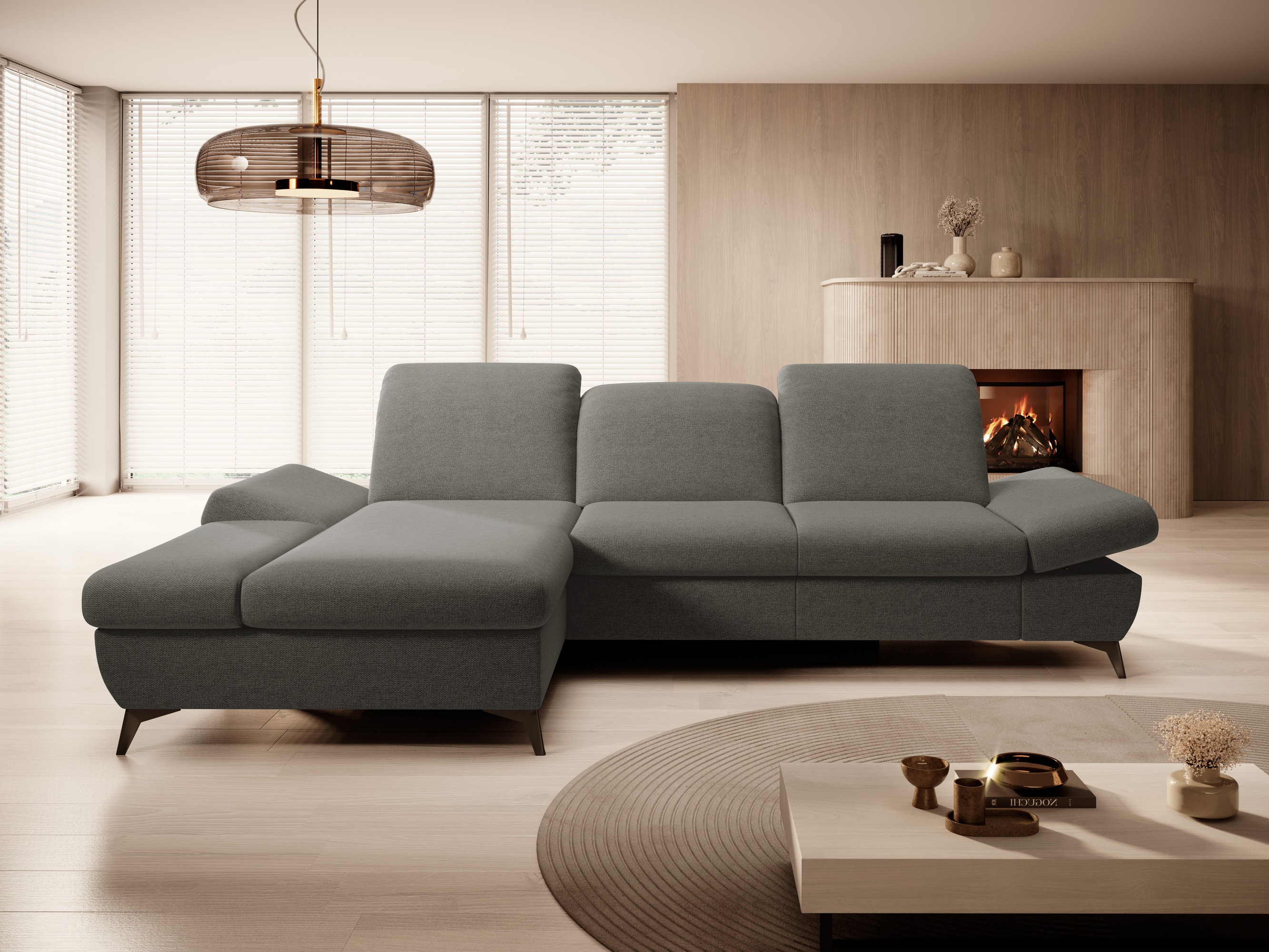 Hoekbank Kingston 190 (Loft 22)