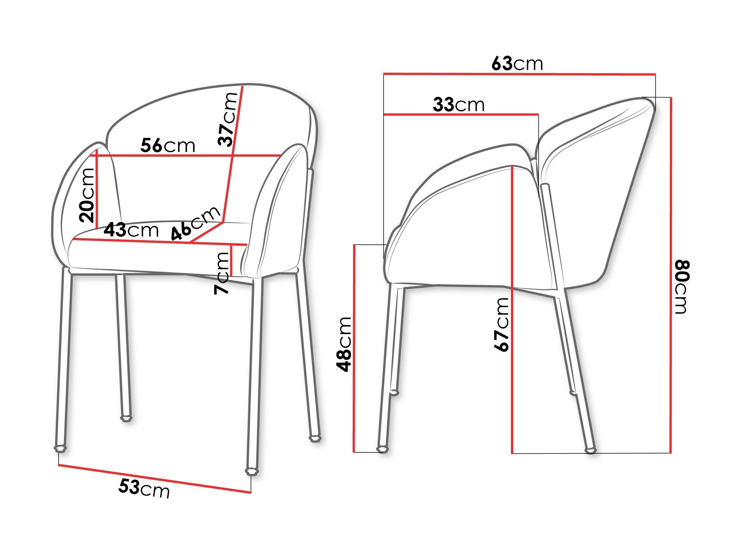 Stoel Comfivo 459 (Grijs)