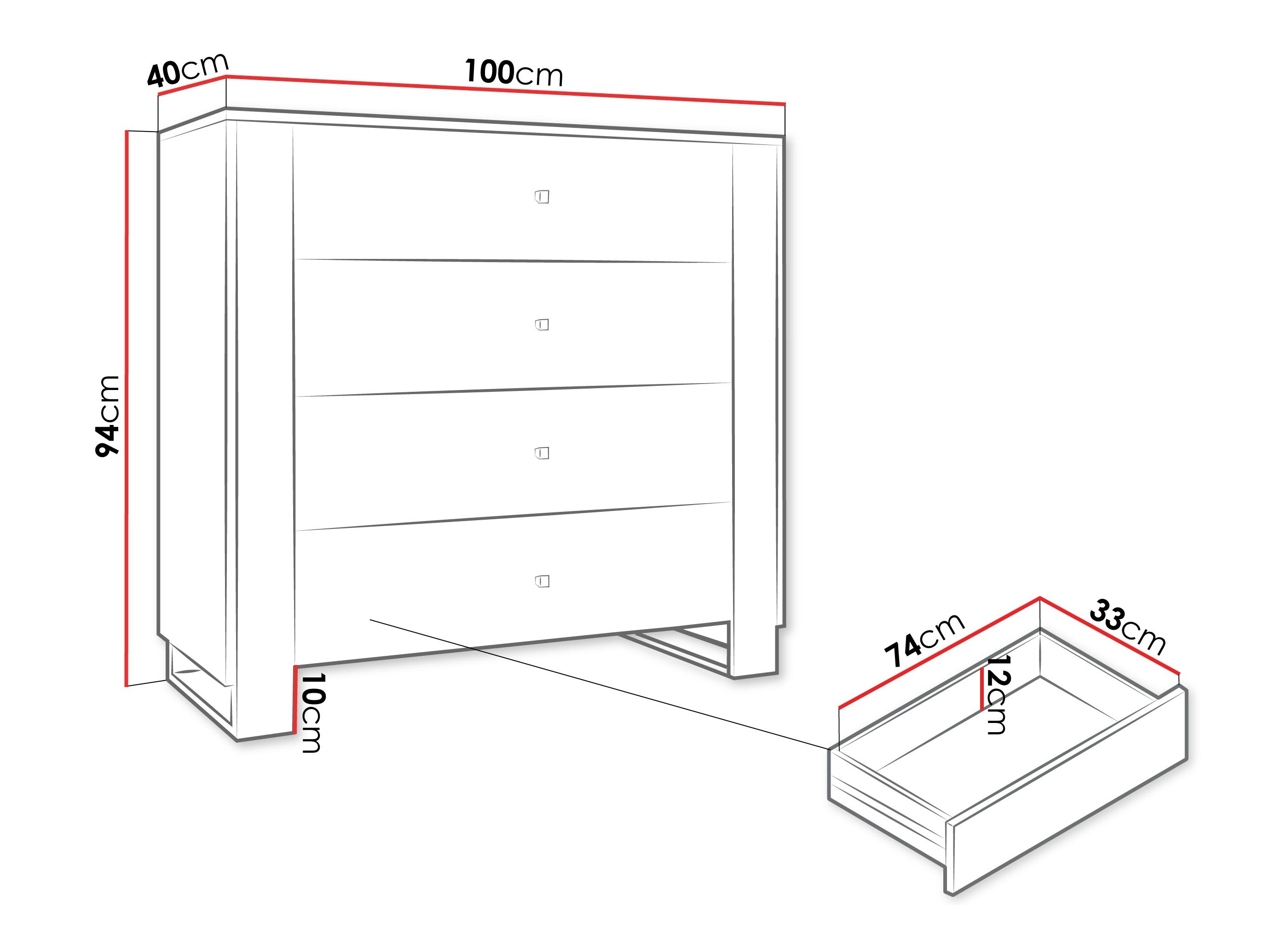 Ladekast Comfivo Vestora I