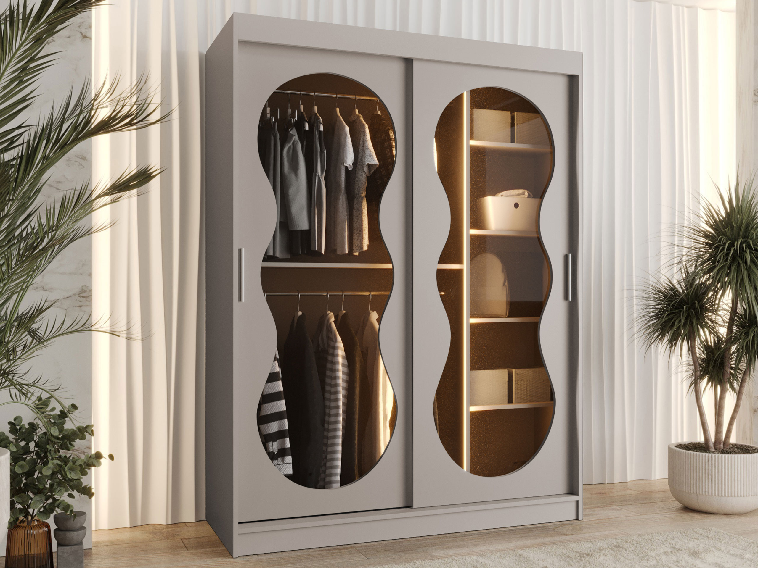 Kledingkast Hartford 528 (Kasjmier)