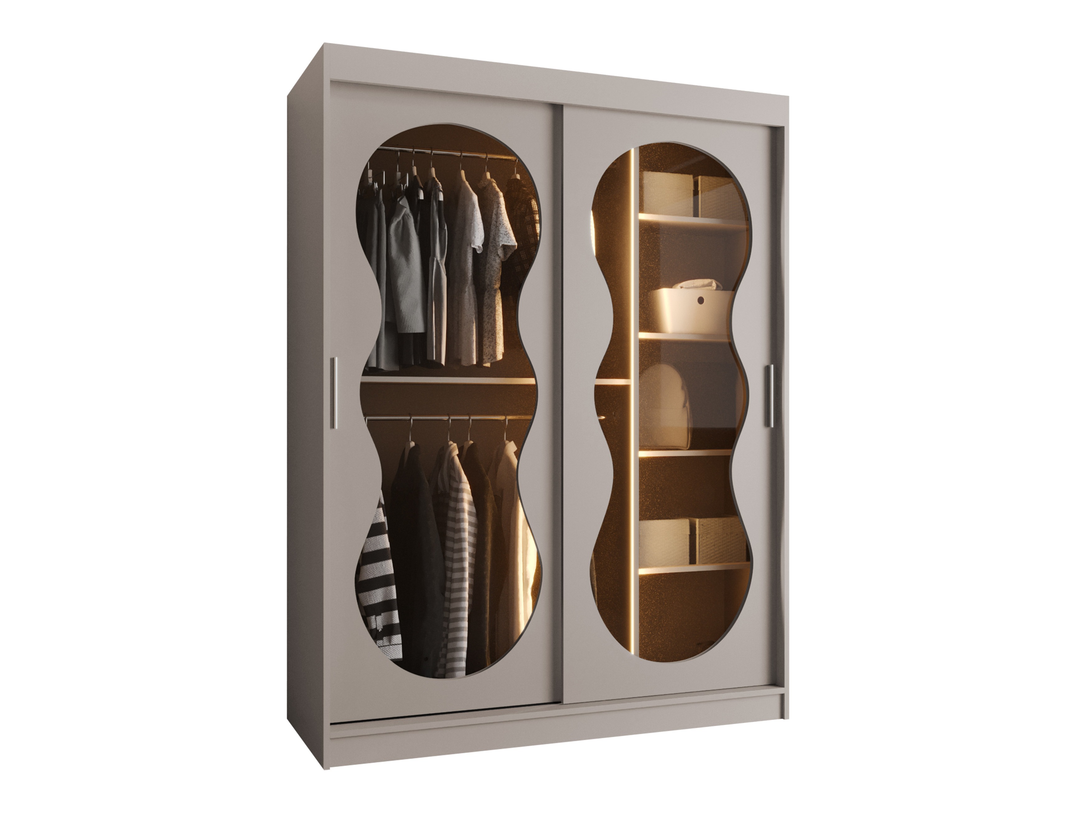 Kledingkast Hartford 528 (Kasjmier)