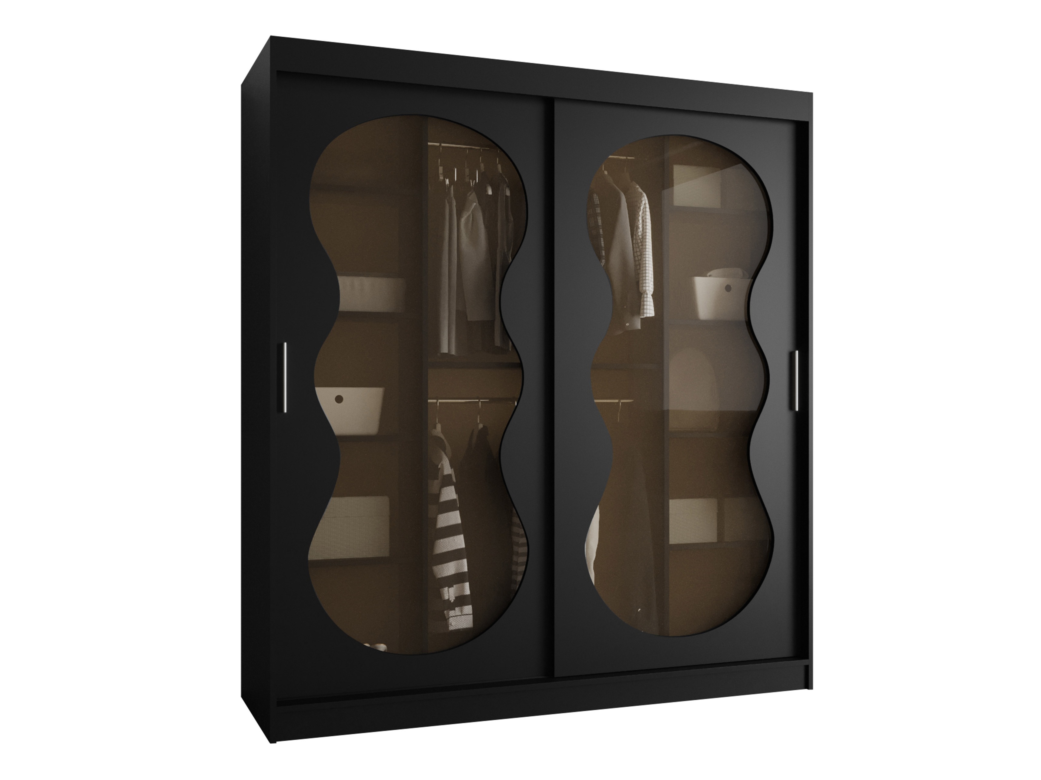 Kledingkast Hartford 530 (Zwart)