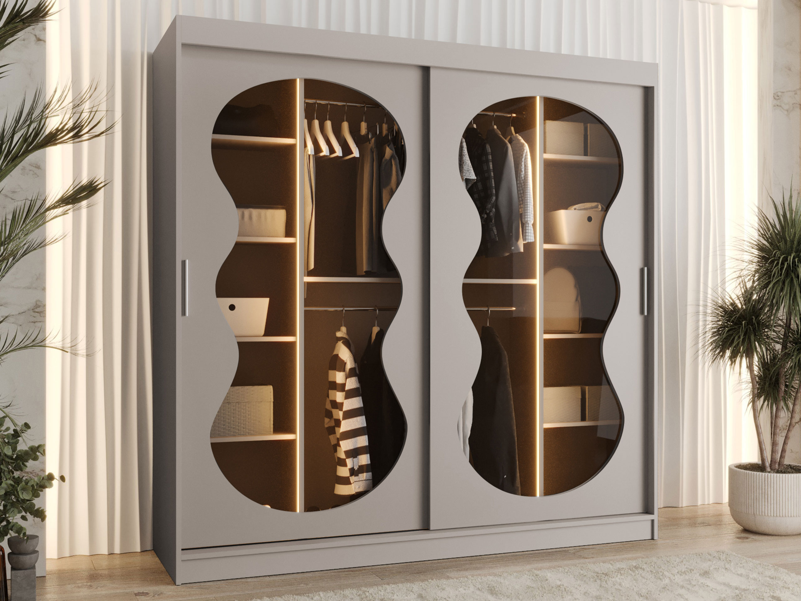 Kledingkast Hartford 532 (Kasjmier)