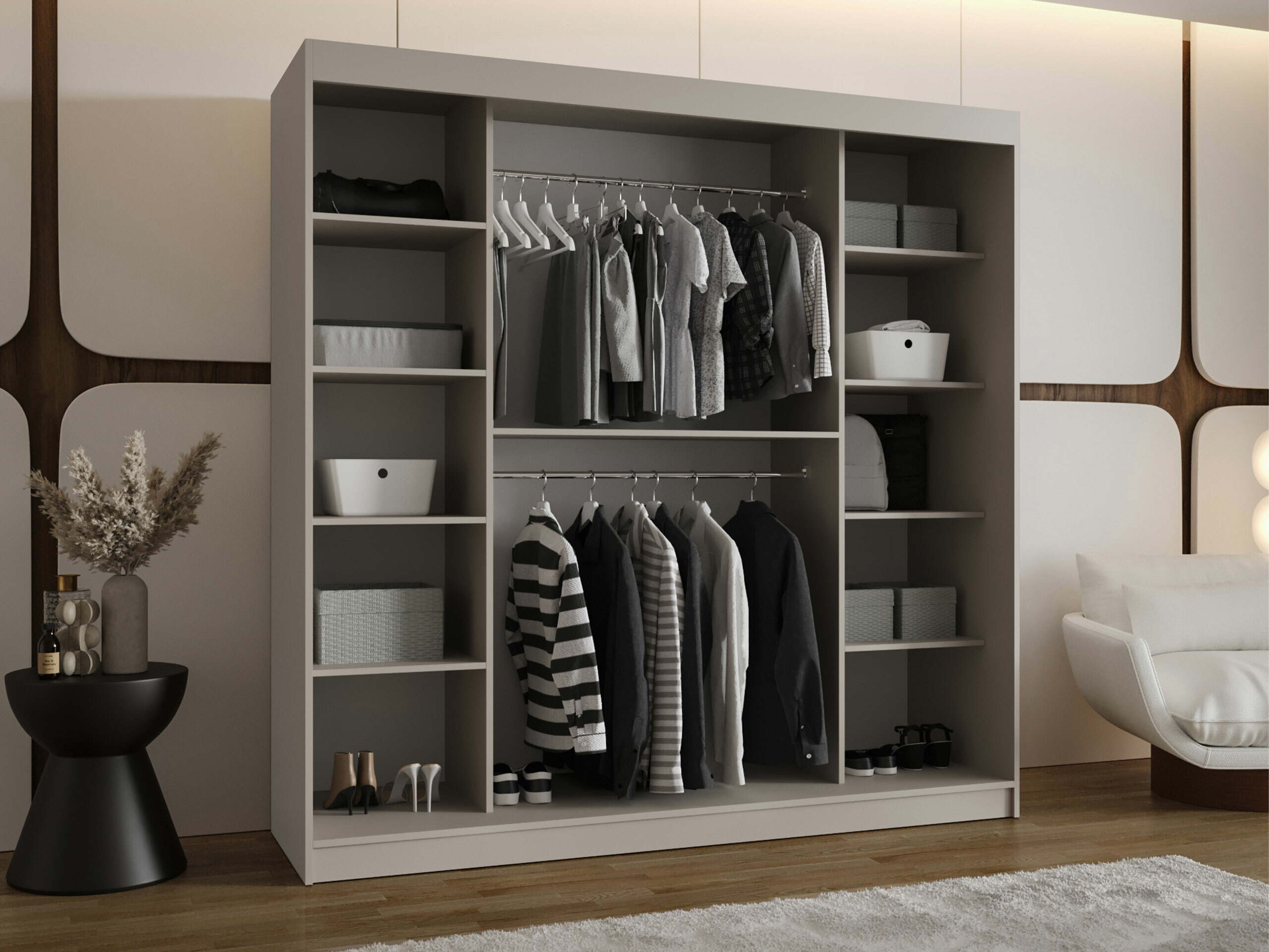 Kledingkast Hartford 532 (Kasjmier)