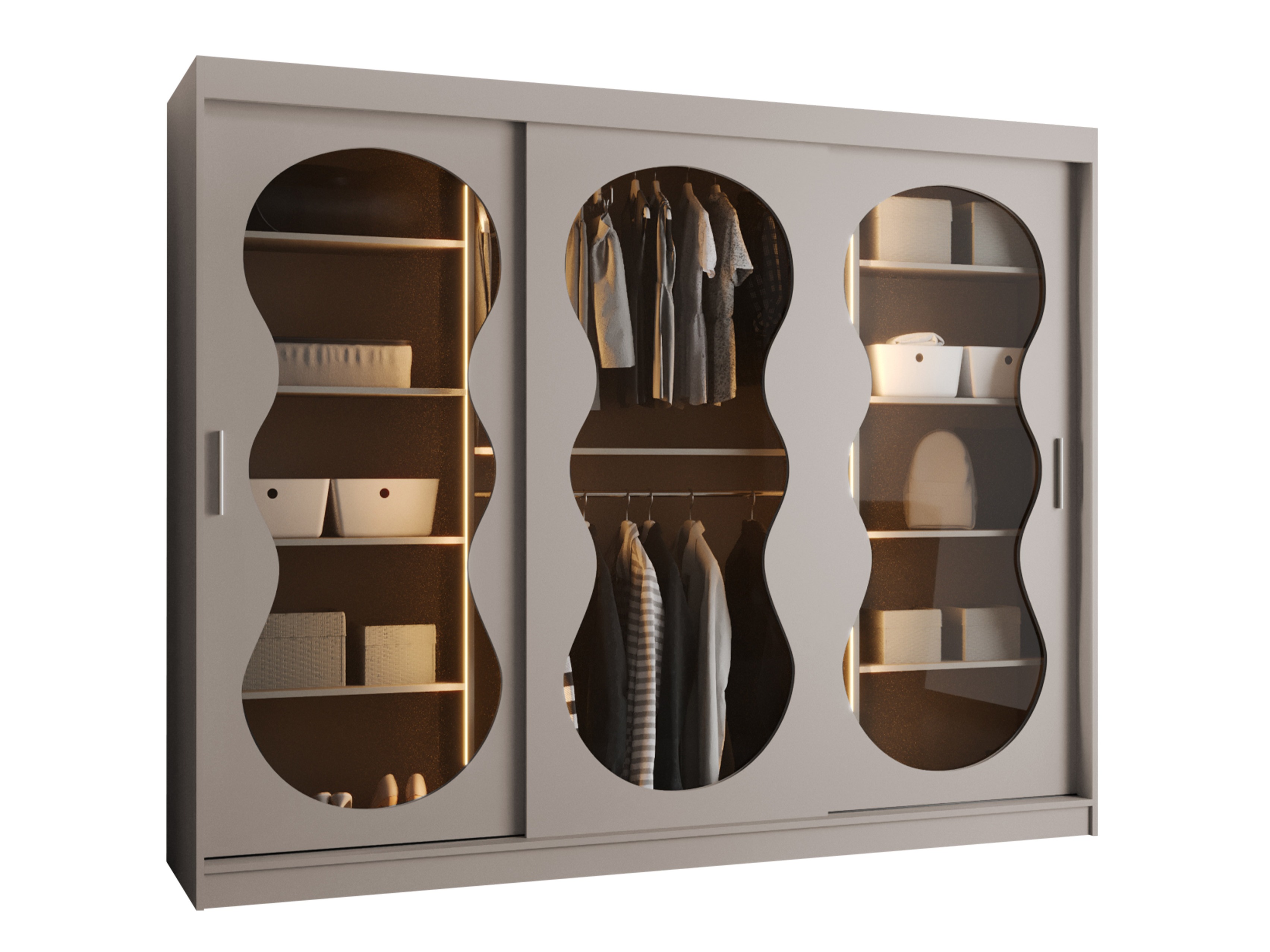 Kledingkast Hartford 534 (Kasjmier)