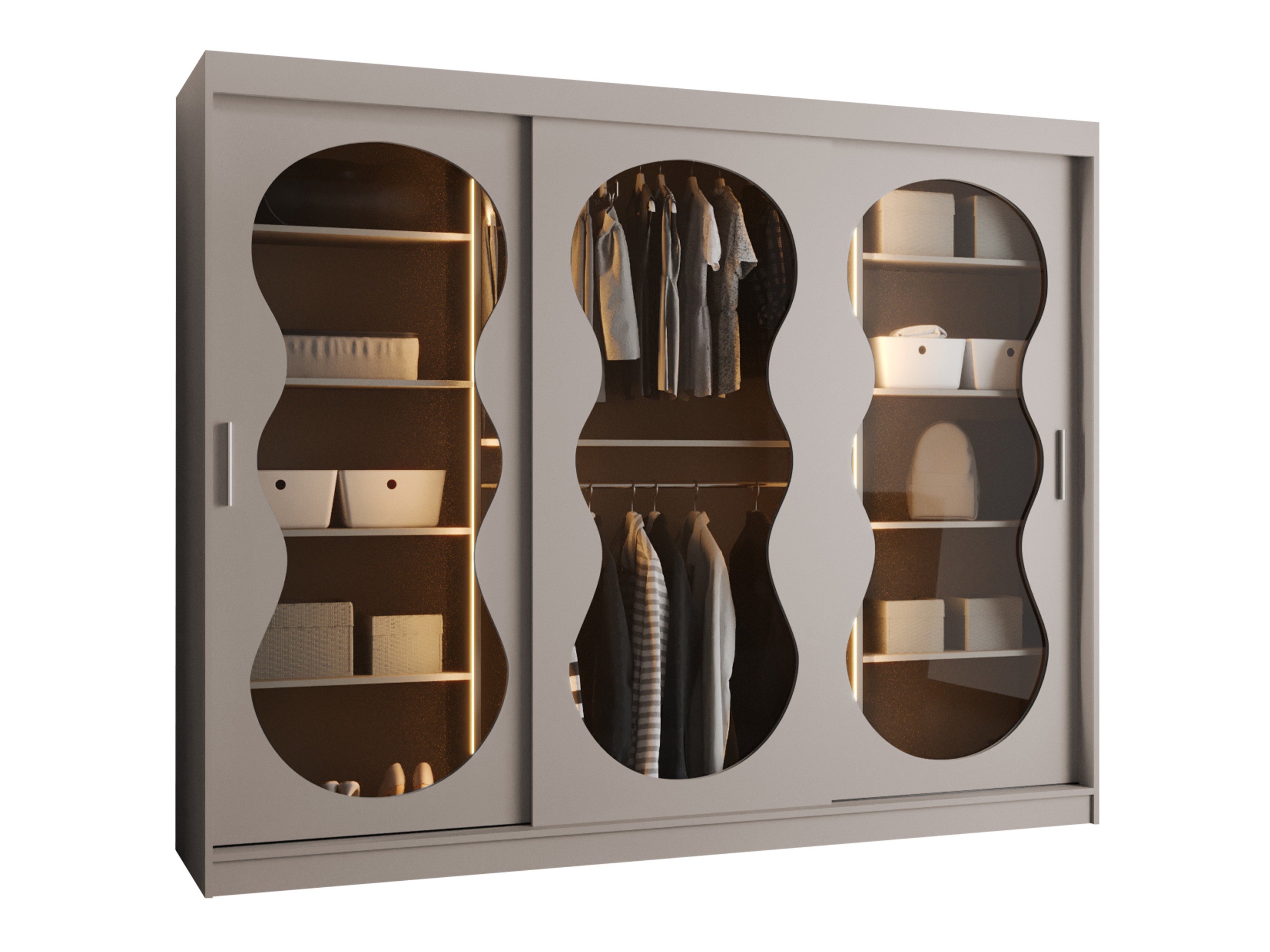 Kledingkast Hartford 534 (Kasjmier)