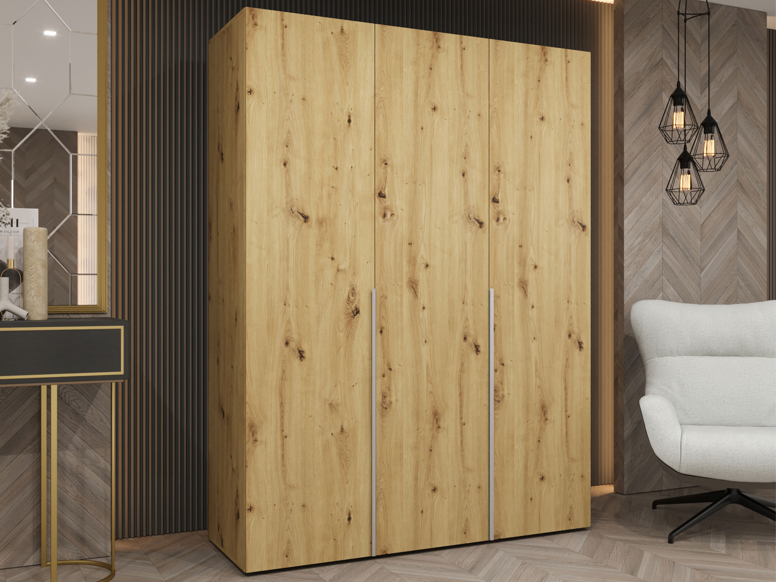 Kledingkast Hartford 536 (Artisan eiken)