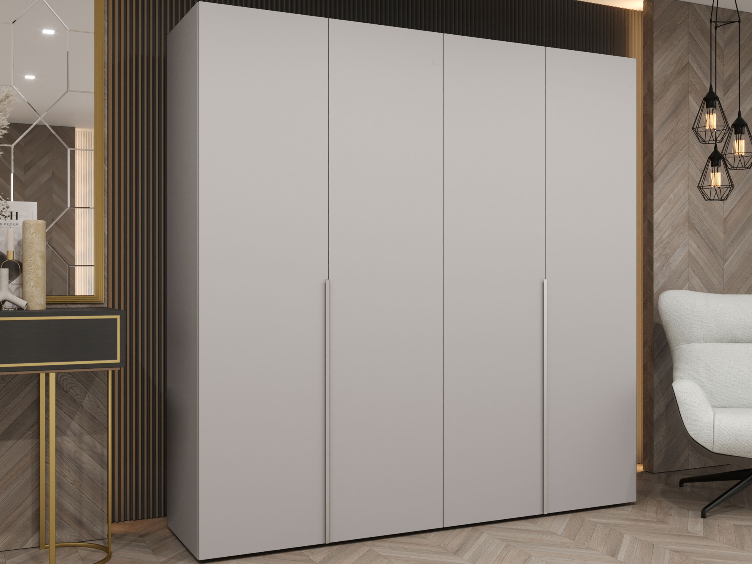 Kledingkast Hartford 537 (Kasjmier)