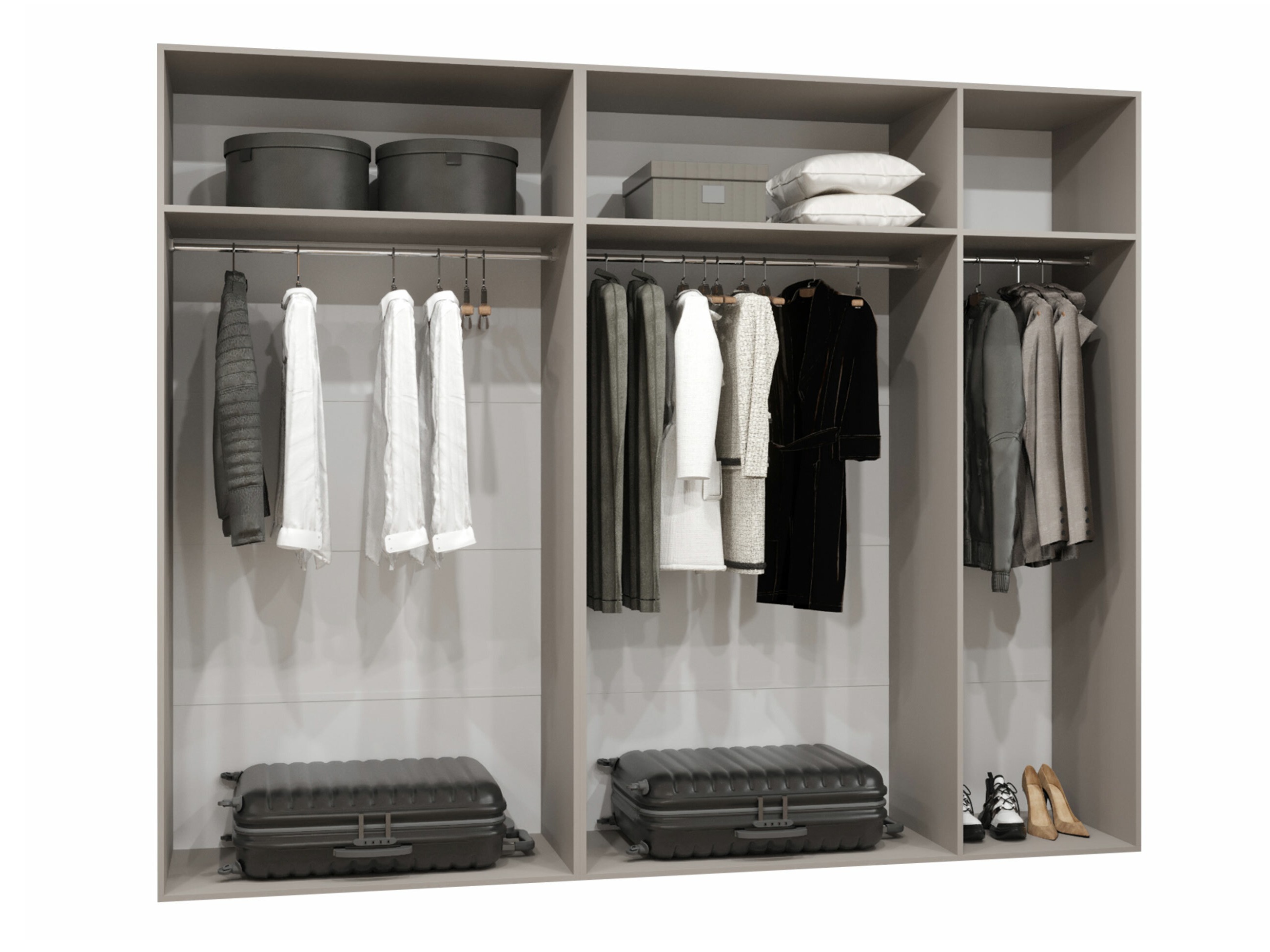 Kledingkast Hartford 538 (Kasjmier)