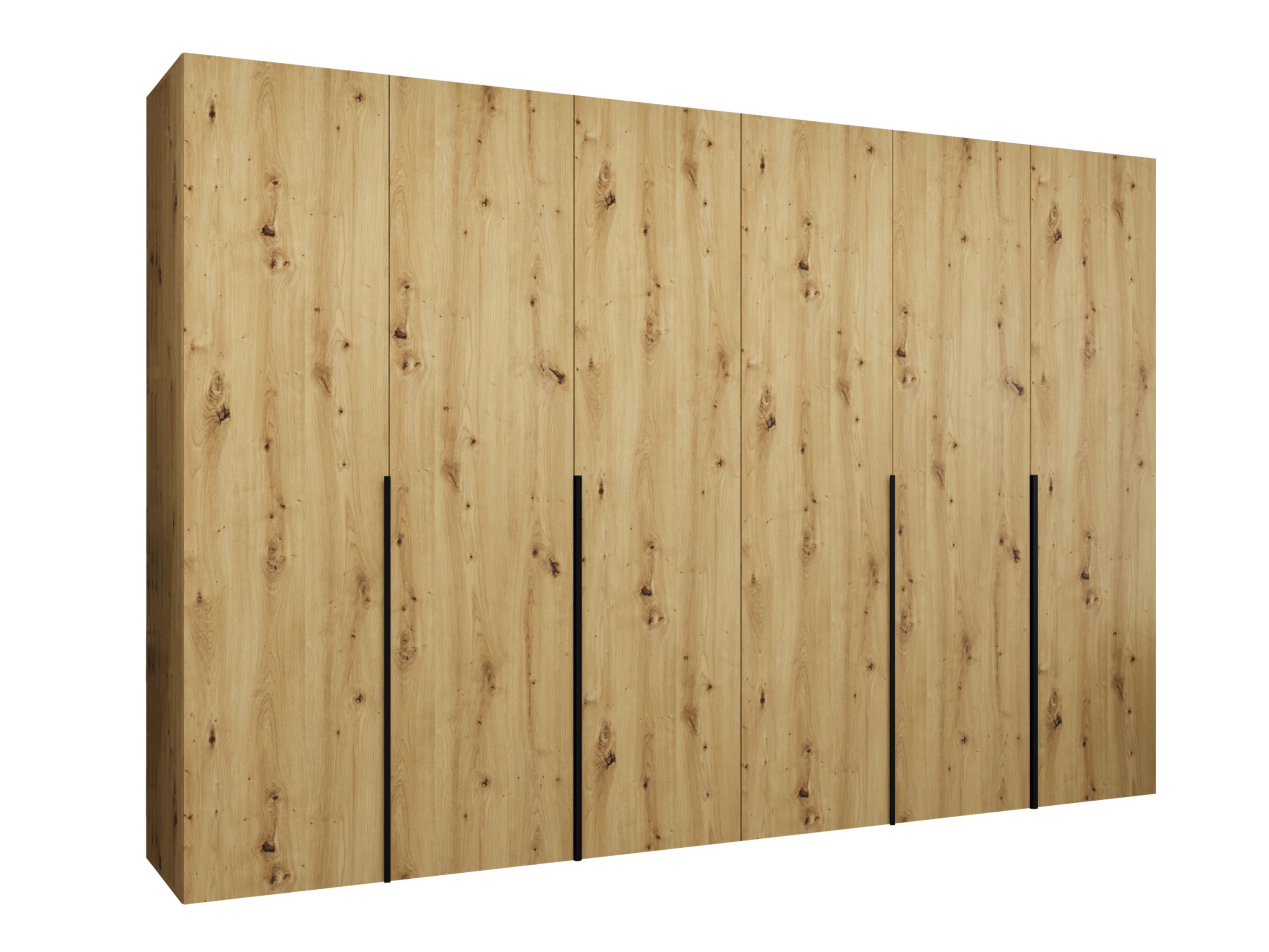 Kledingkast Hartford 539 (Artisan eiken)