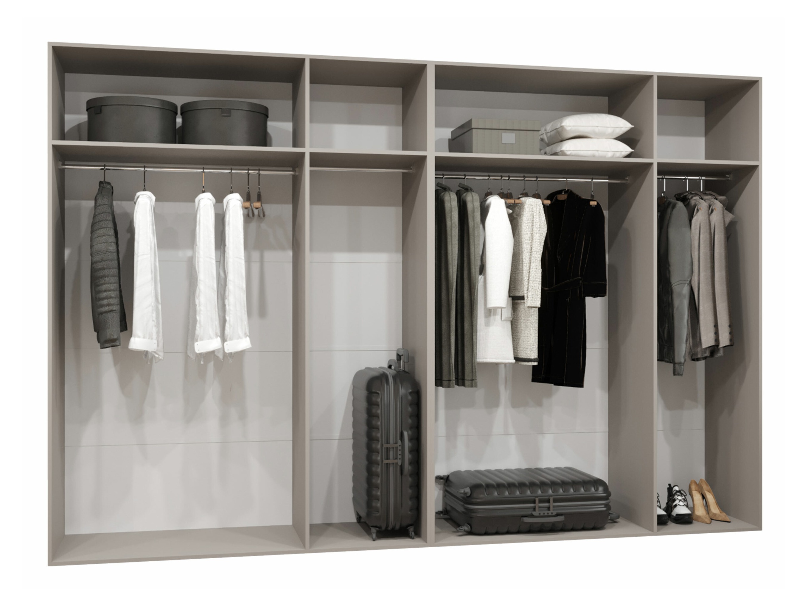 Kledingkast Hartford 539 (Artisan eiken)