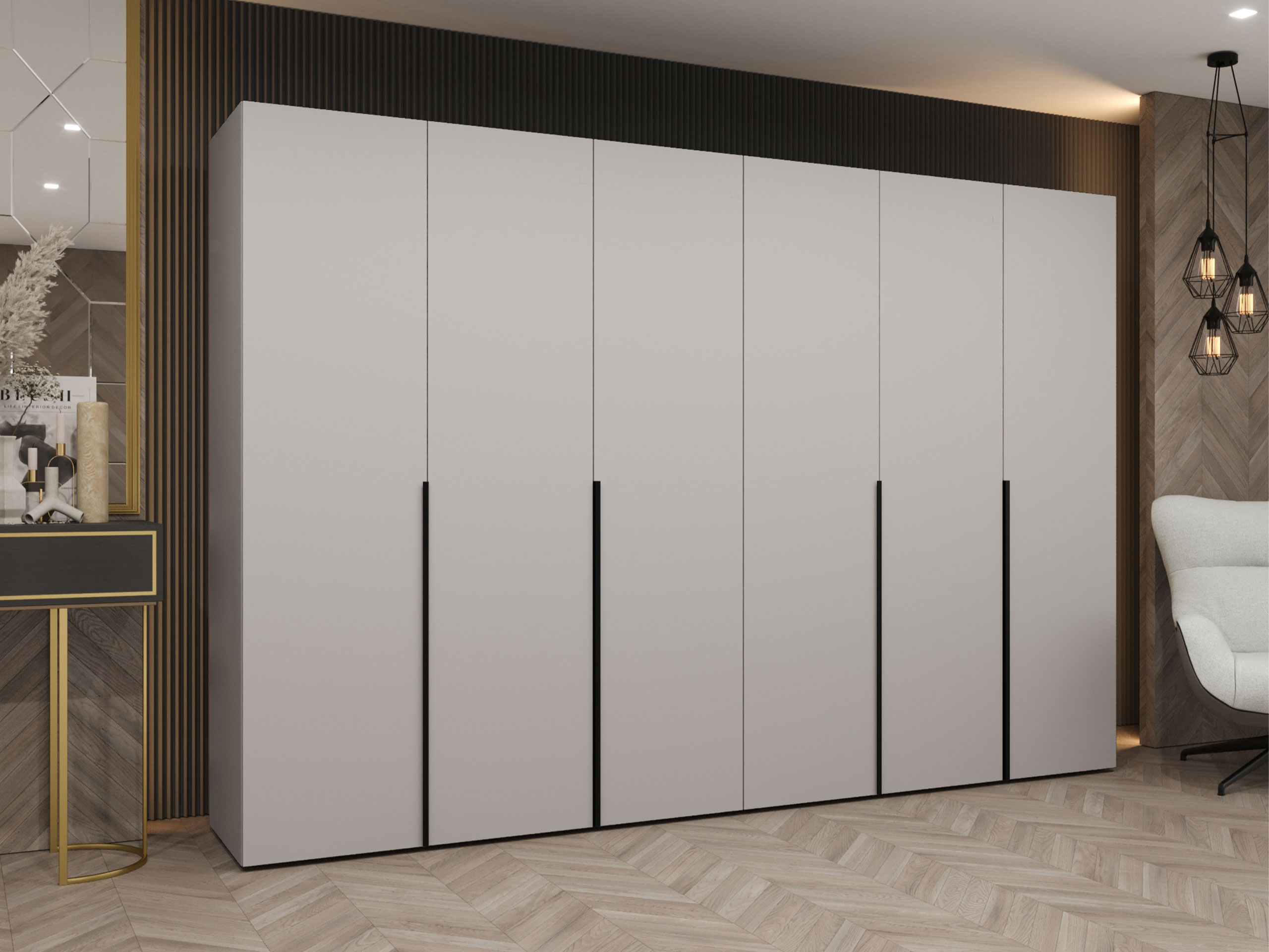 Kledingkast Hartford 539 (Kasjmier)