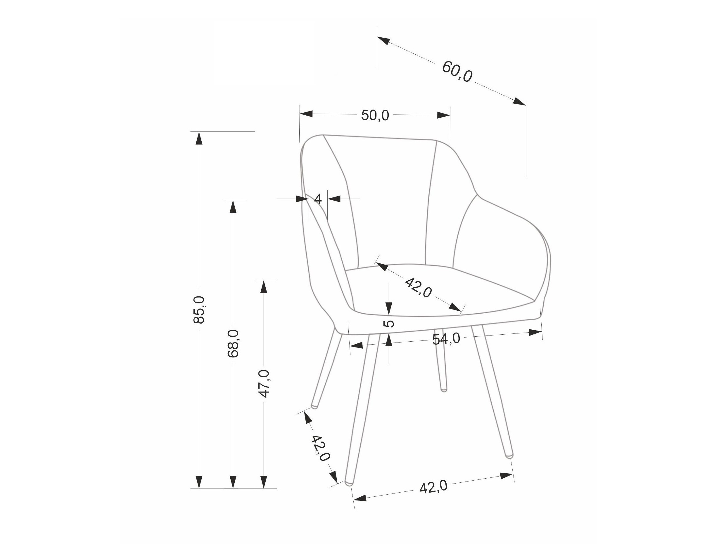 Stoel Houston 2044 (Groen)
