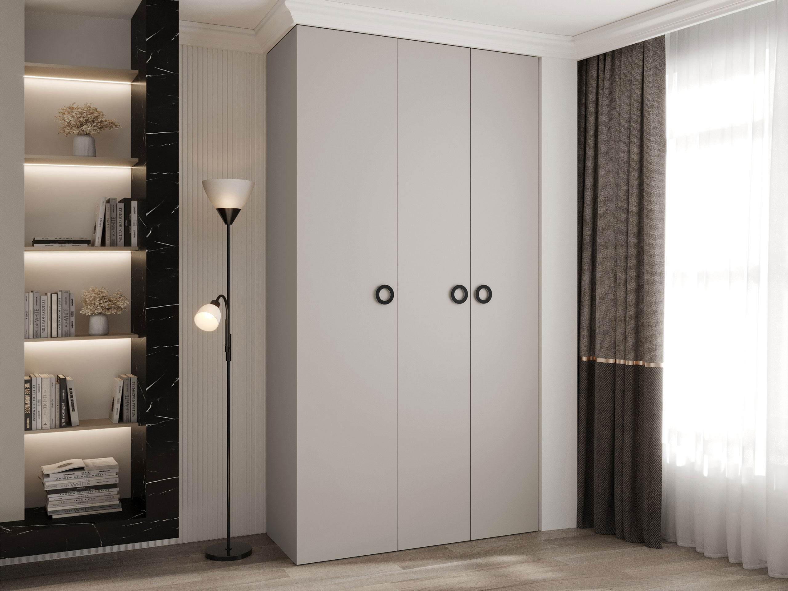 Kledingkast Hartford 544 (Kasjmier)