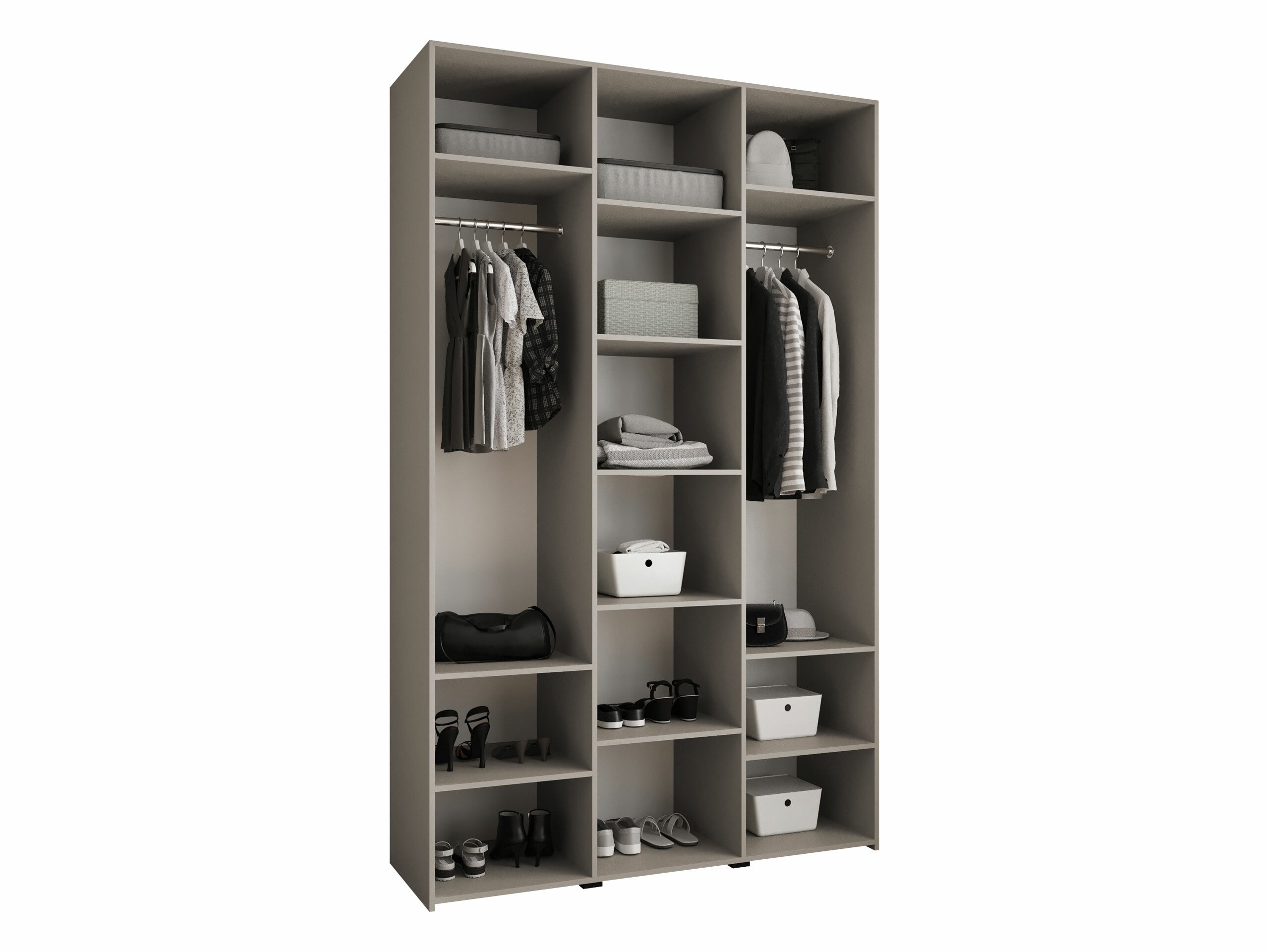 Kledingkast Hartford 544 (Wit)