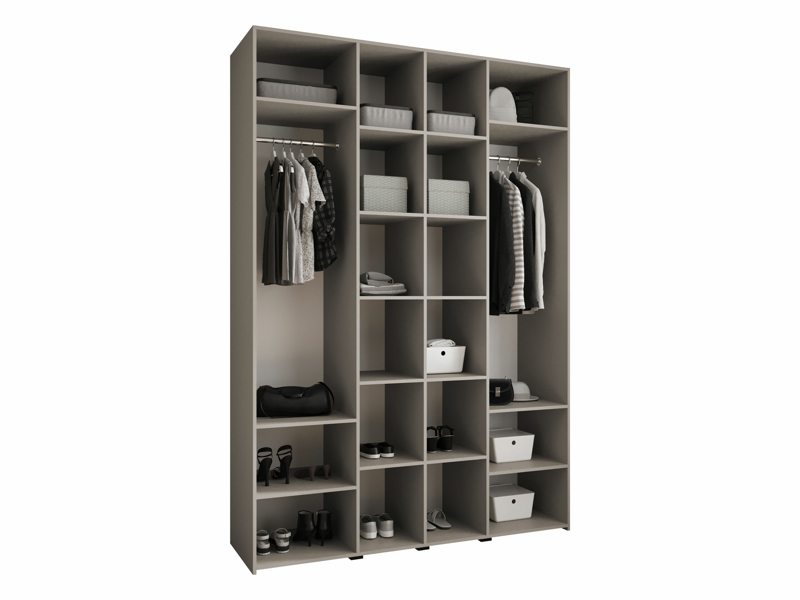 Kledingkast Hartford 554 (Kasjmier)