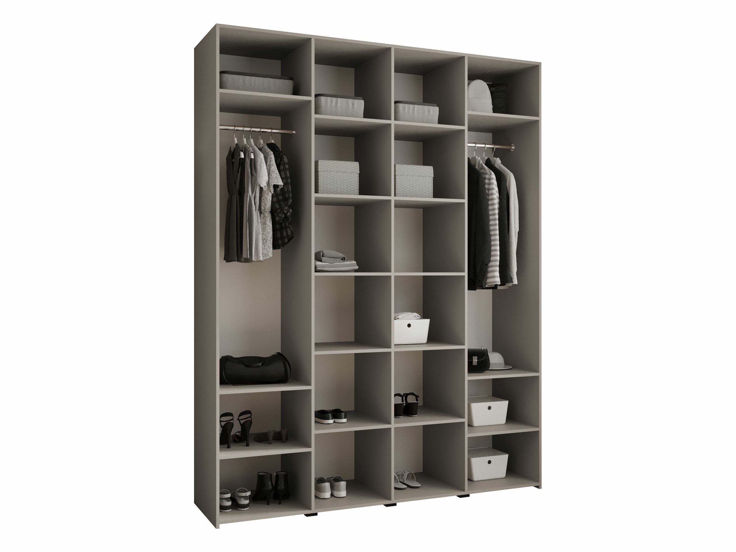 Kledingkast Hartford 554 (Kasjmier)