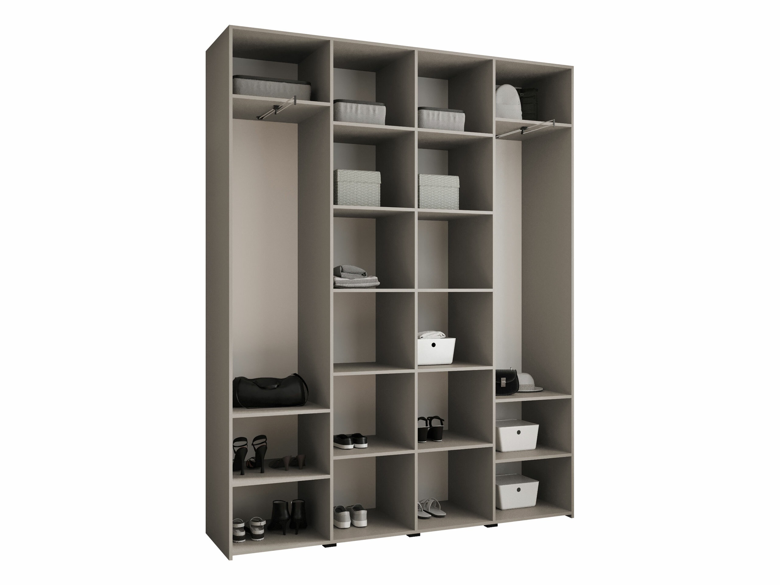 Kledingkast Hartford 554 (Wit)
